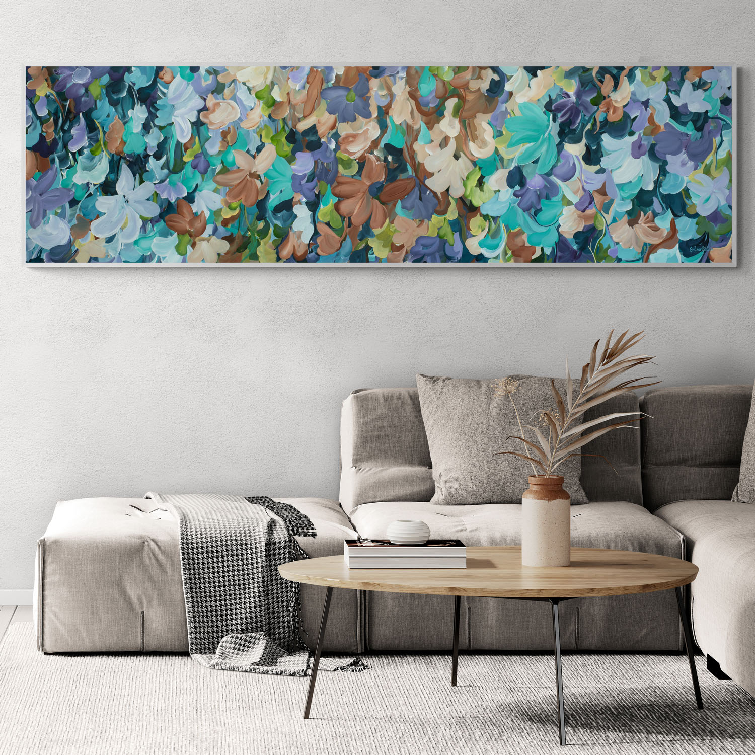 Floral Whispers Original Art Room 4