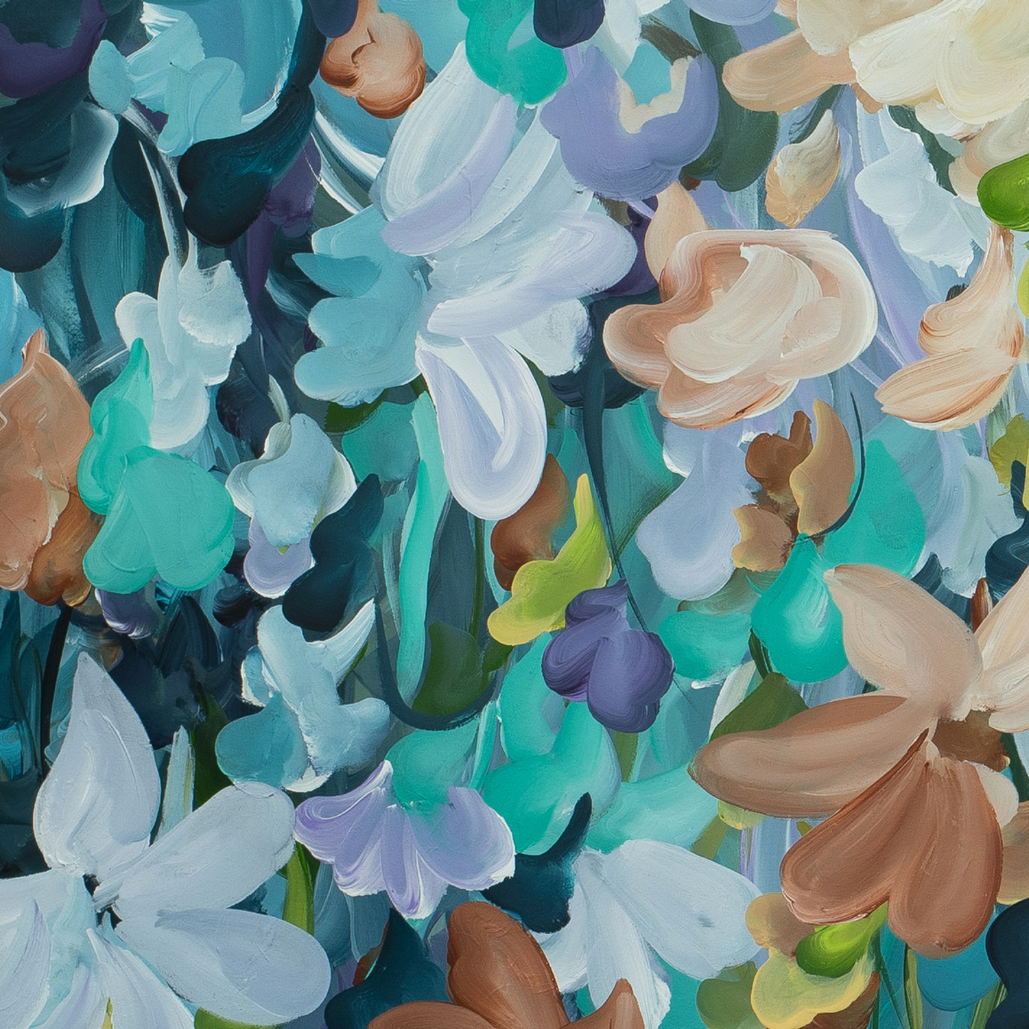 Floral Whispers Original Art By Amber Gittins Crop