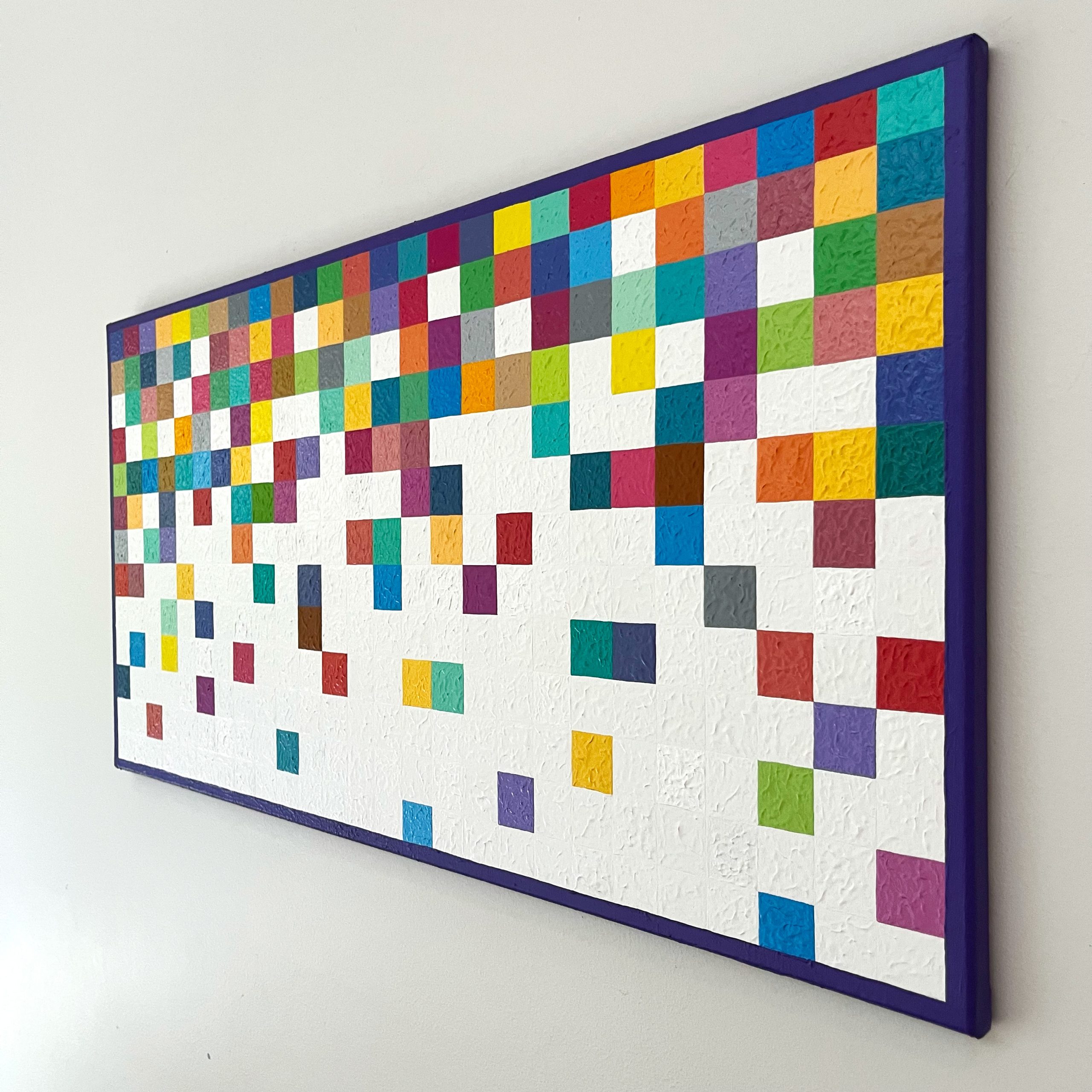 Colourful Square Drop Painting 2