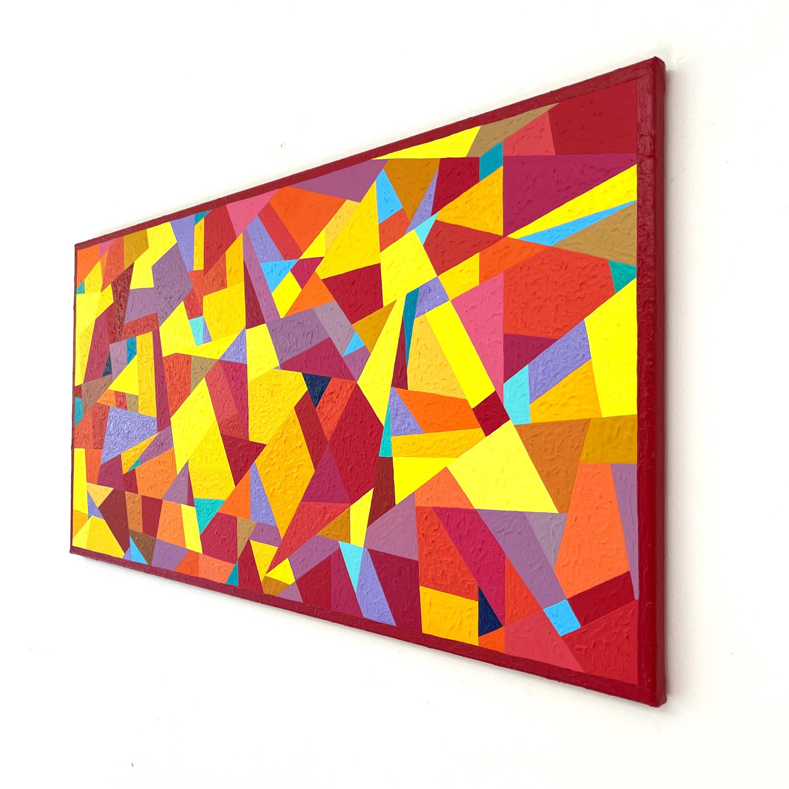 Red Triangle Painting 2