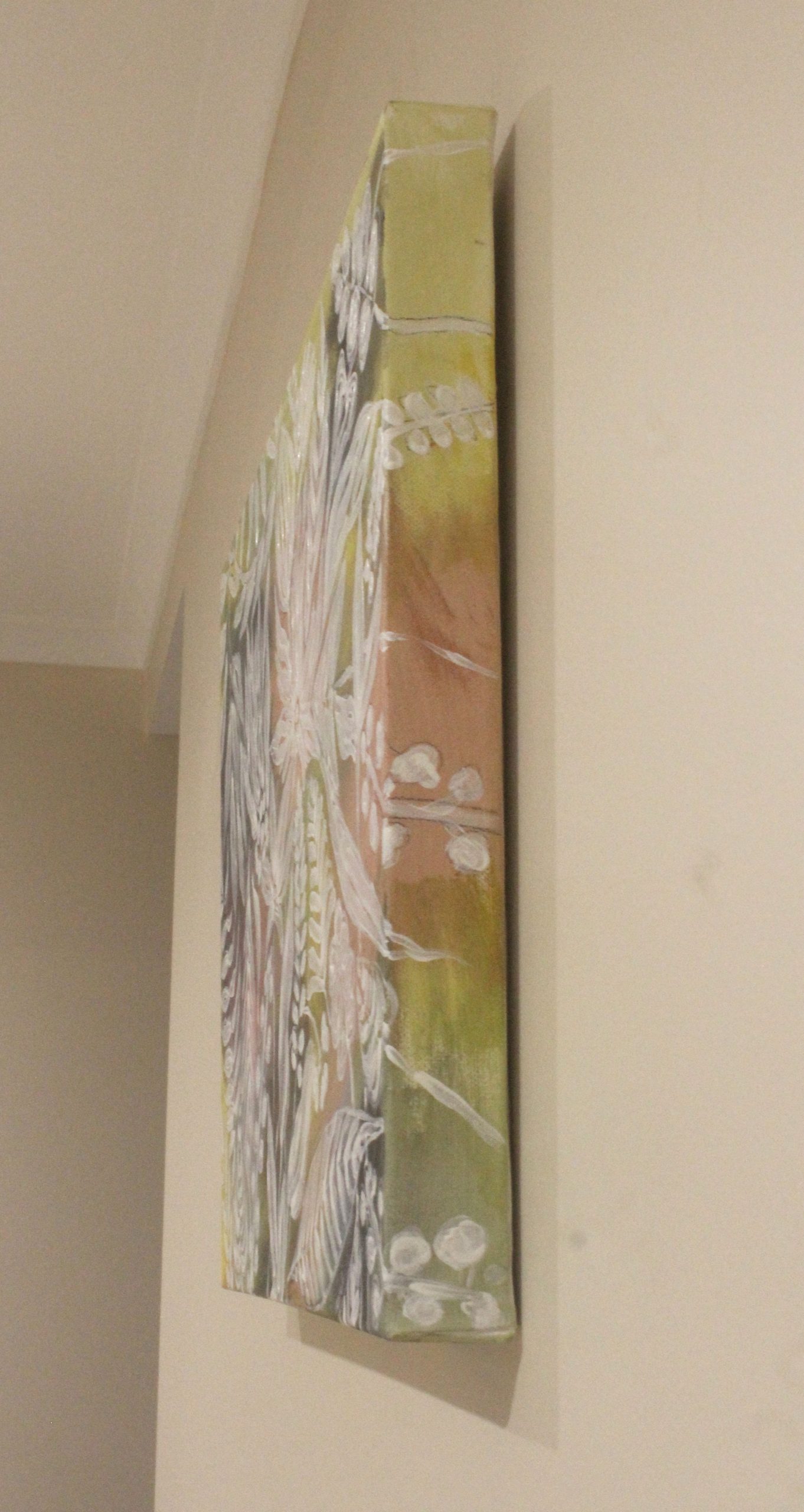 White Leaves 3 Carol Forster Art Lovers Australia