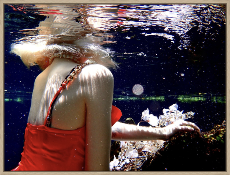 She Lingers Where the Lilies Fade