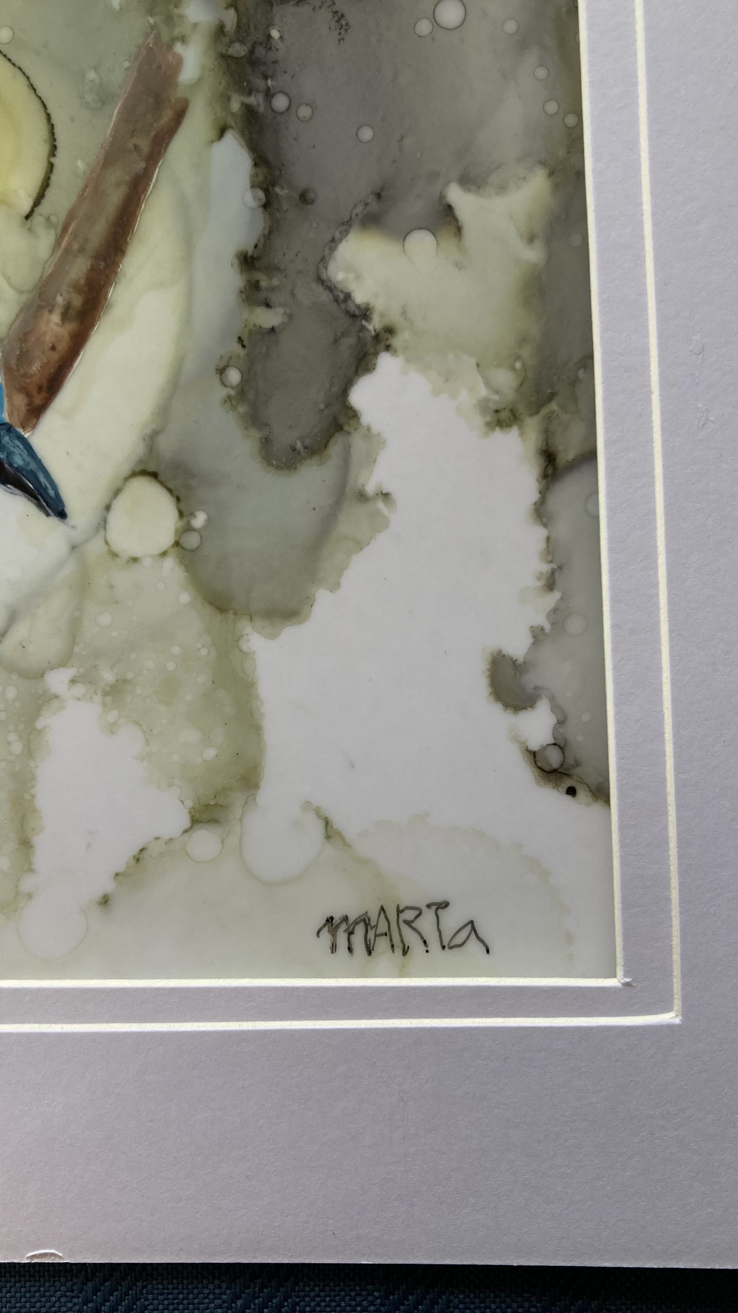 Mbj 452 Blue Fairy Wren Signature