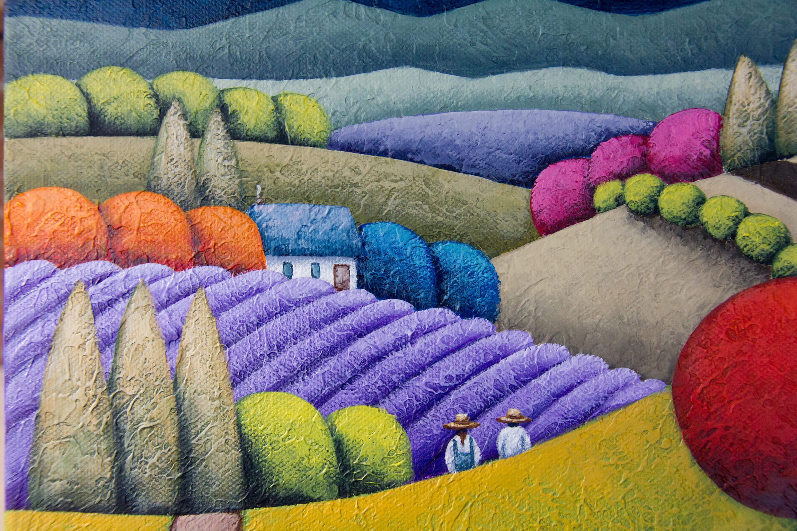 Stormy Square Closeup