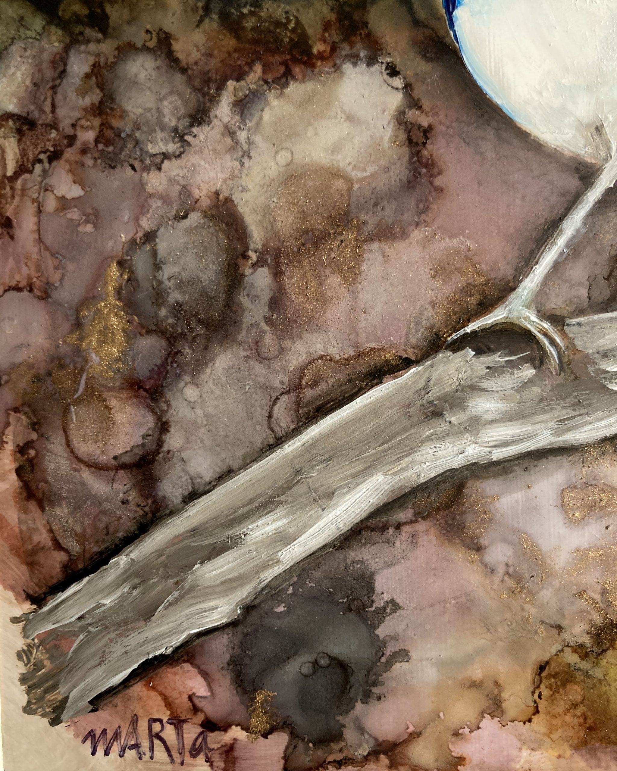 Mbj 435 Another Blue Wren Signature