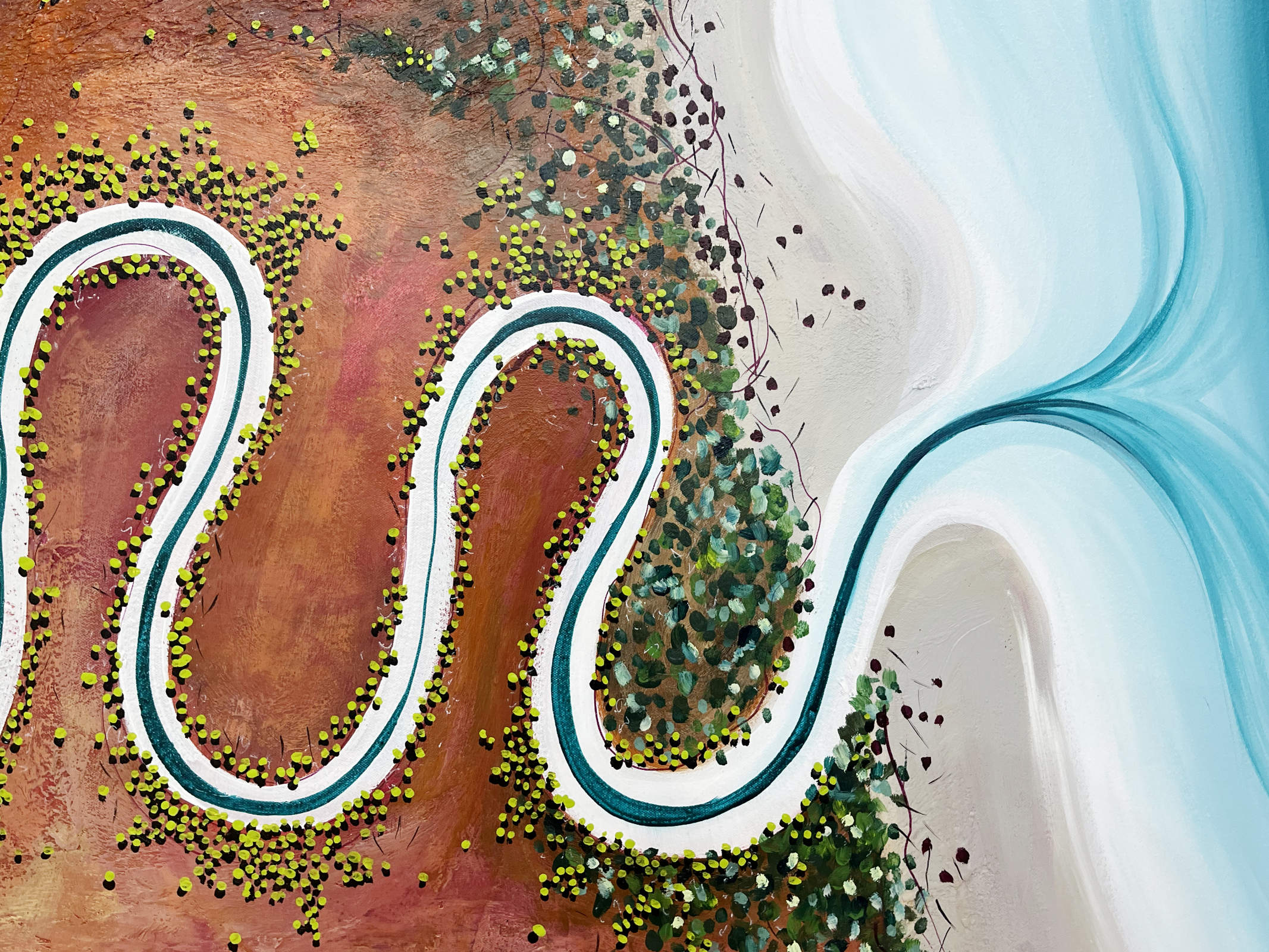 Tania Chanter Footprints Of Silence Detail