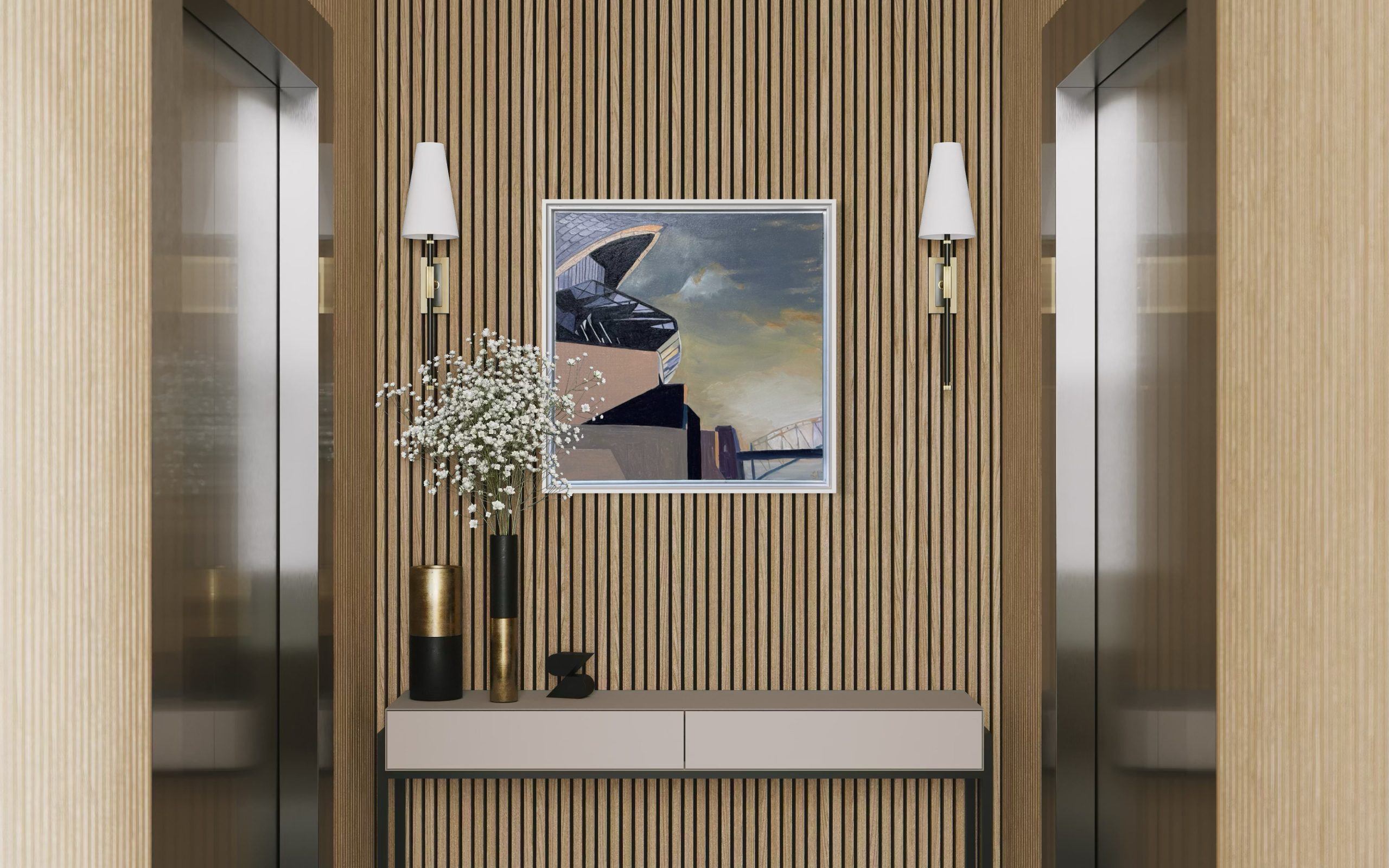 Opera House Sunset Wall 1