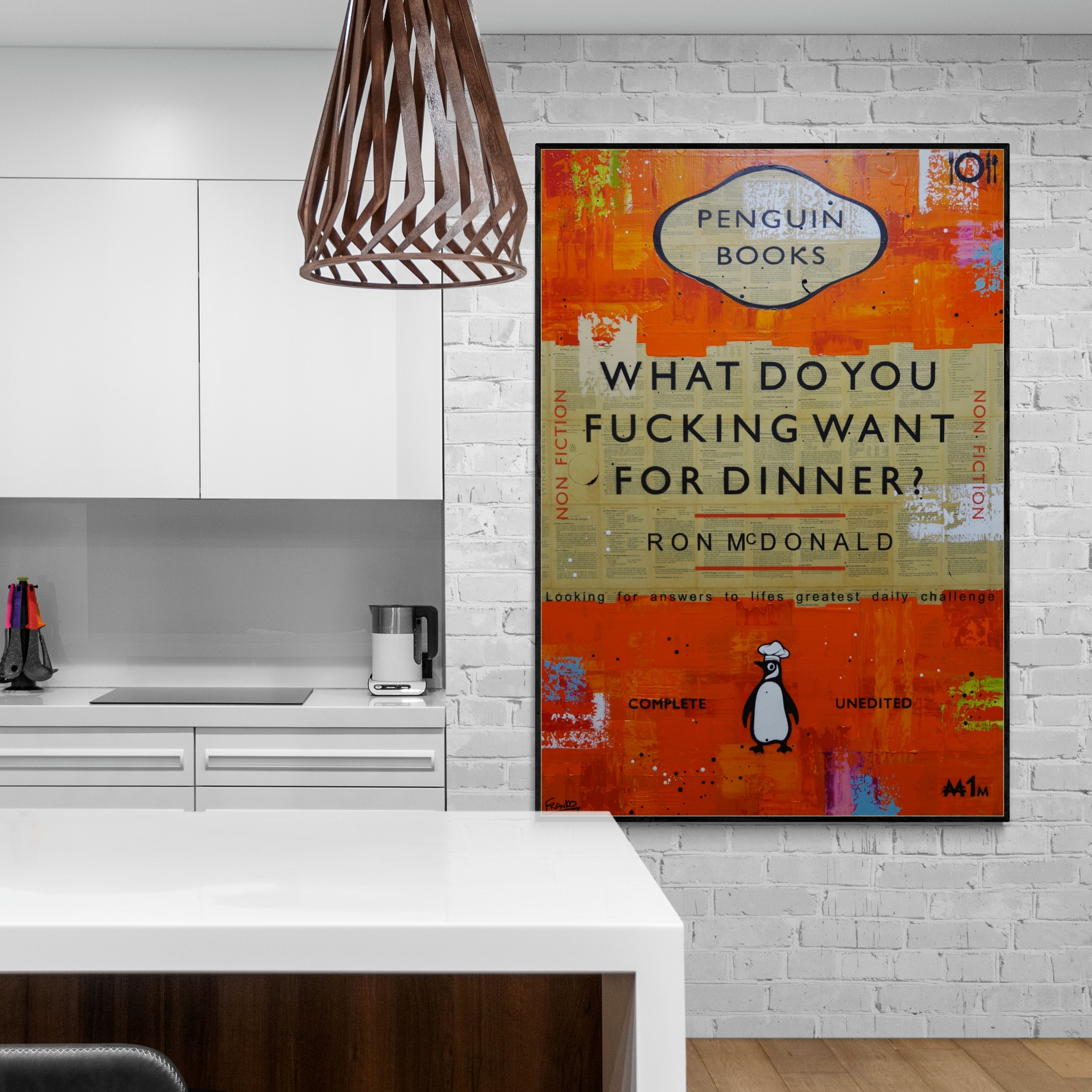 Bright Modern Kitchen Interior