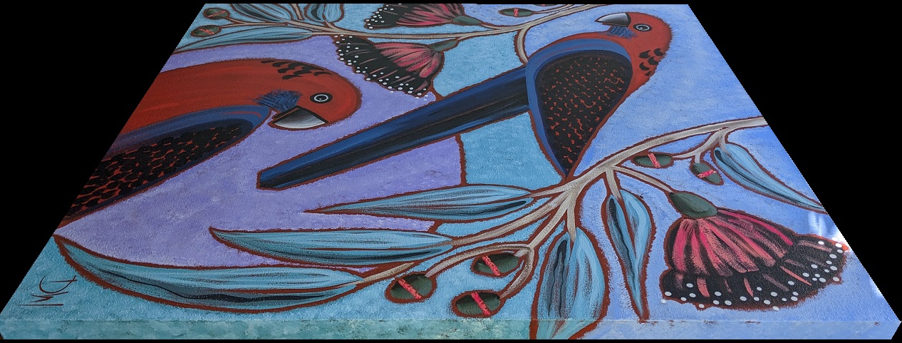 Red Larrys Side View