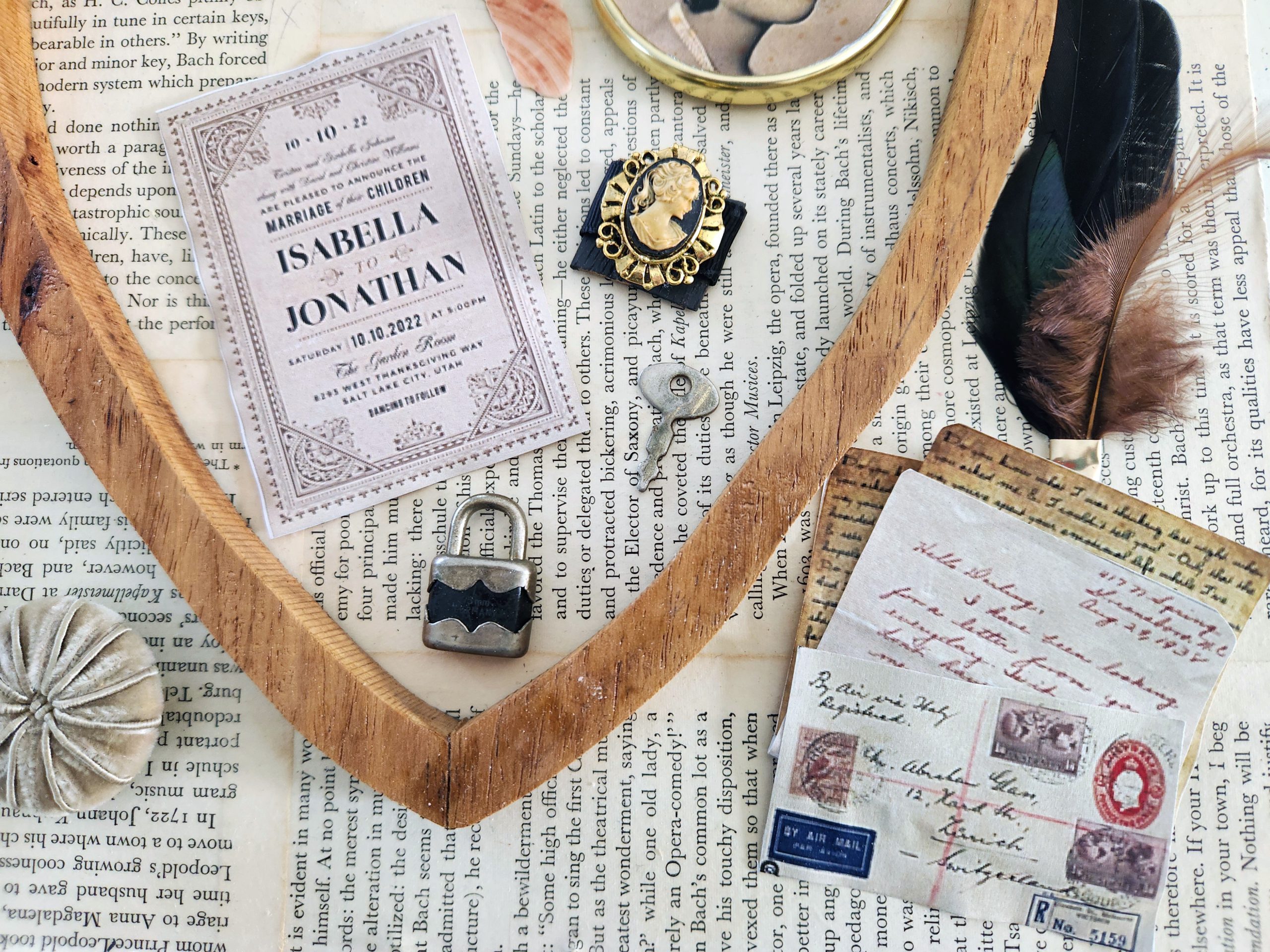 Treasured Memories Close Up Detail A