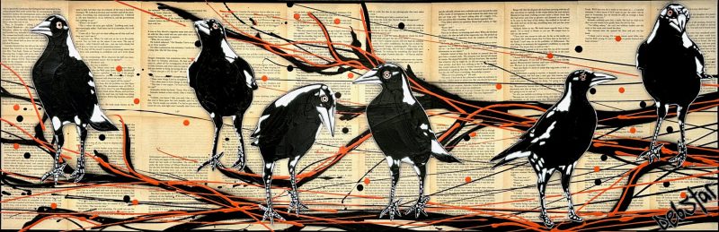 Magpie Mischief! Book Pages