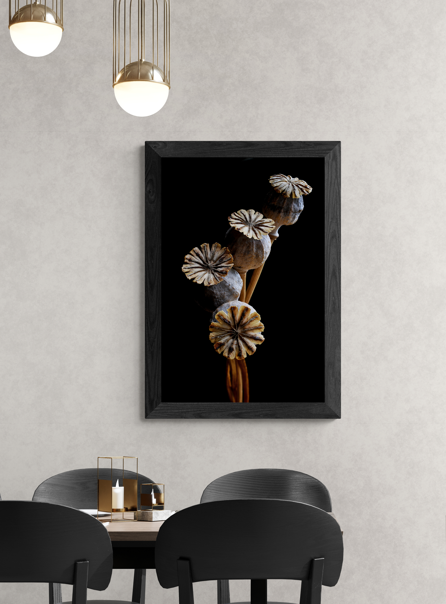 Modern Dining Room With Large Planter Box (30)