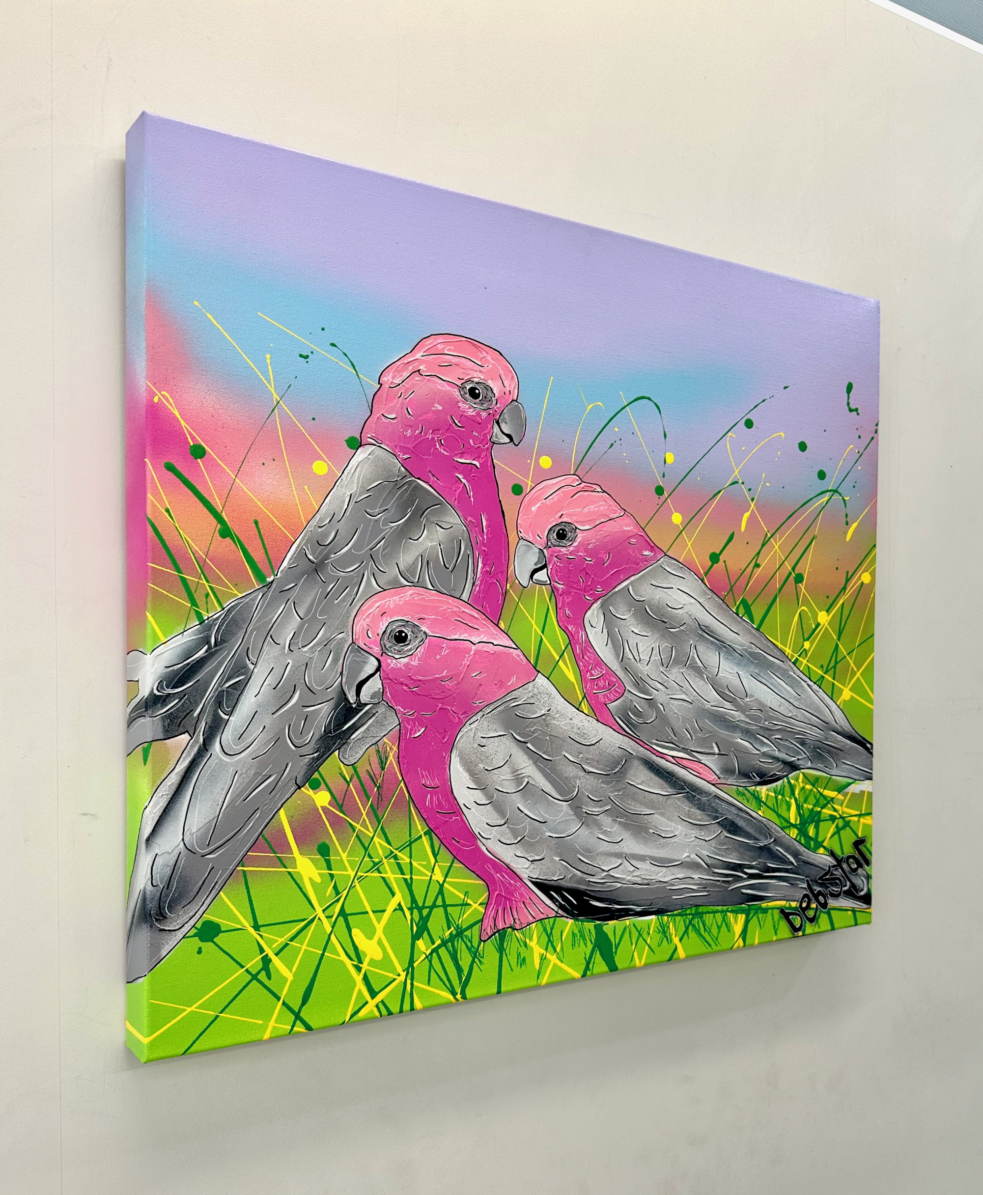 Galah Sunset Deborah Lang Urban Pop Art 3