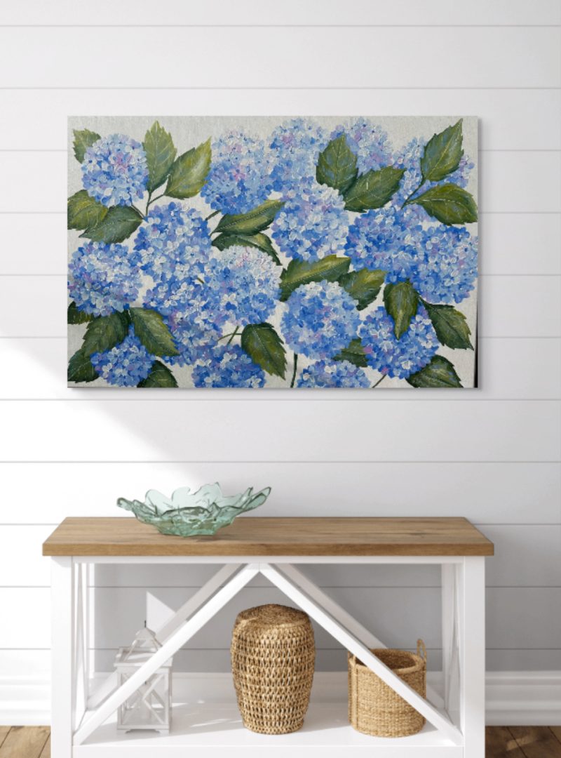 Blue Hydrangeas