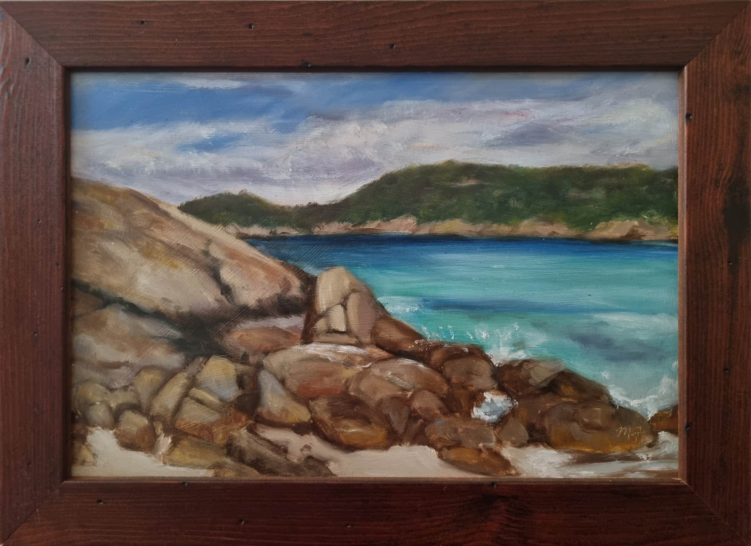Hellfire Bay Framed