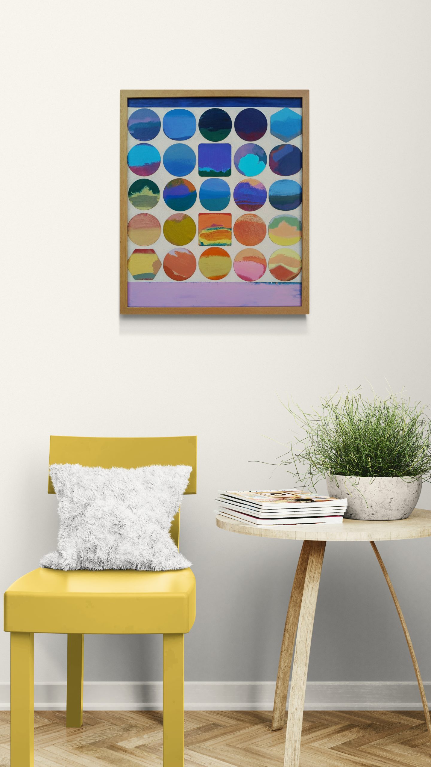 Minimal Room With A Chair And Table