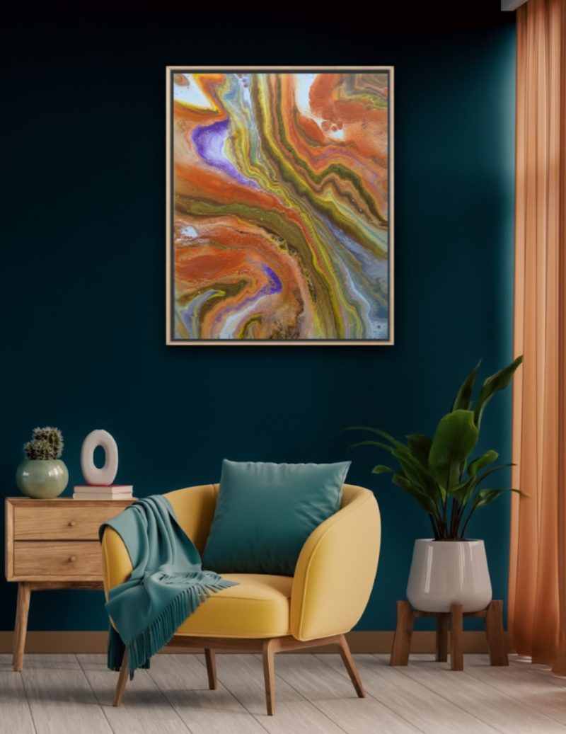 Sienna and Orange Outback Lands