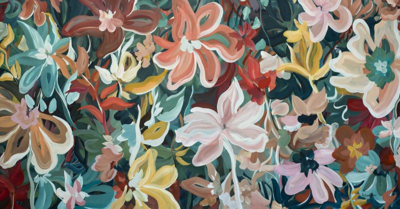 Soulful Blooms – Framed