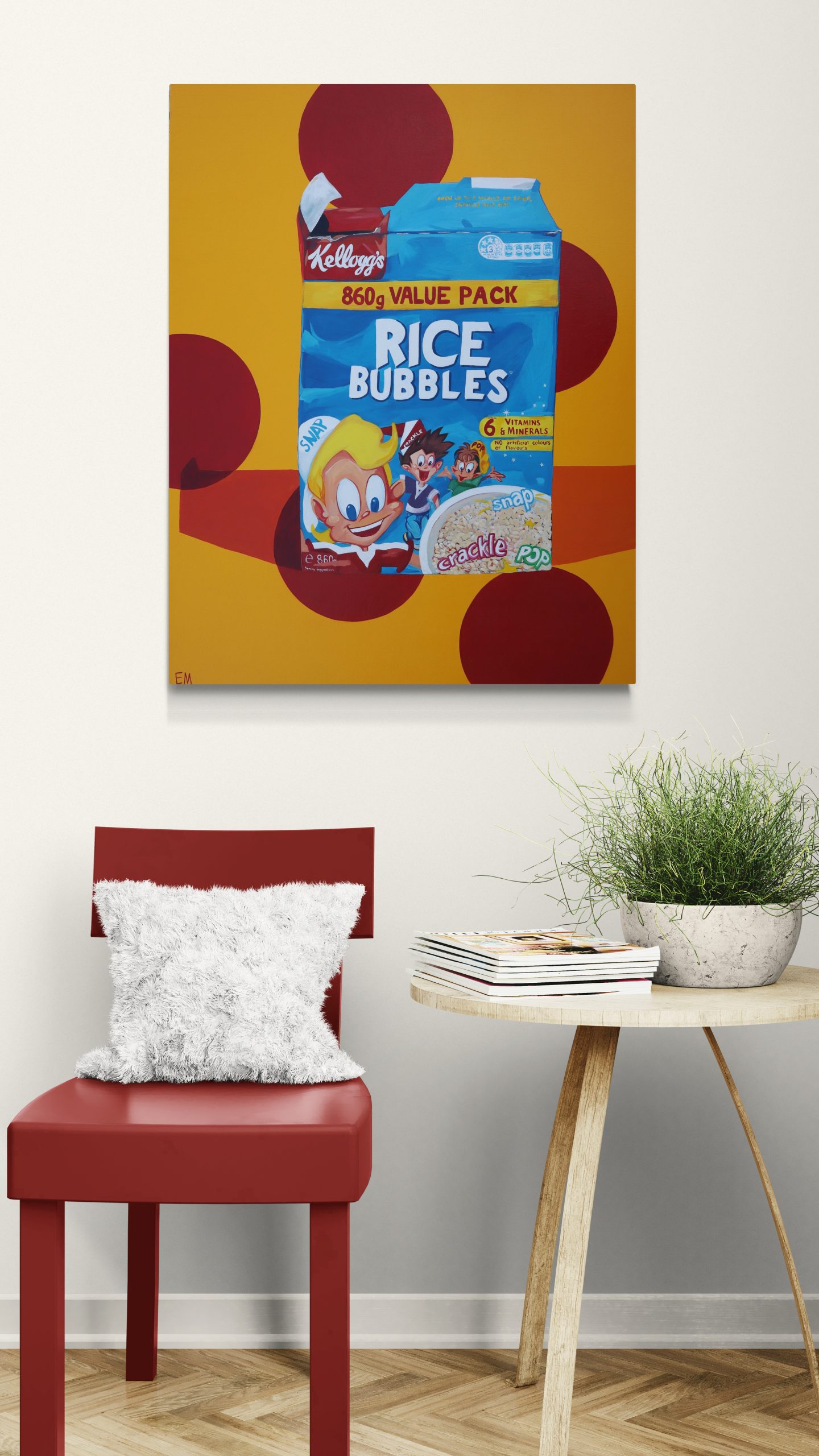 Minimal Room With A Chair And Table (2)