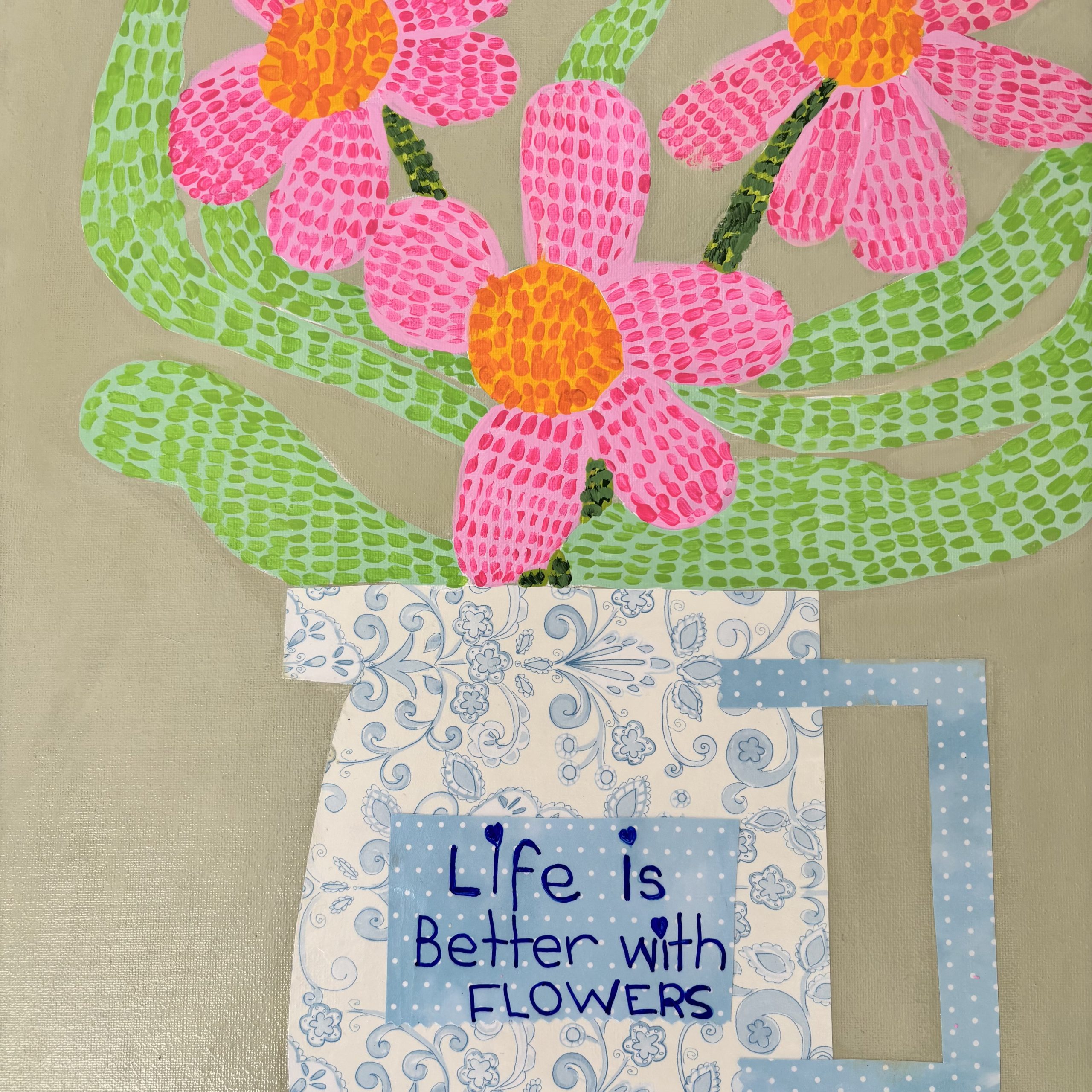 Kim Magee Art Life Is Better With Flowers 3