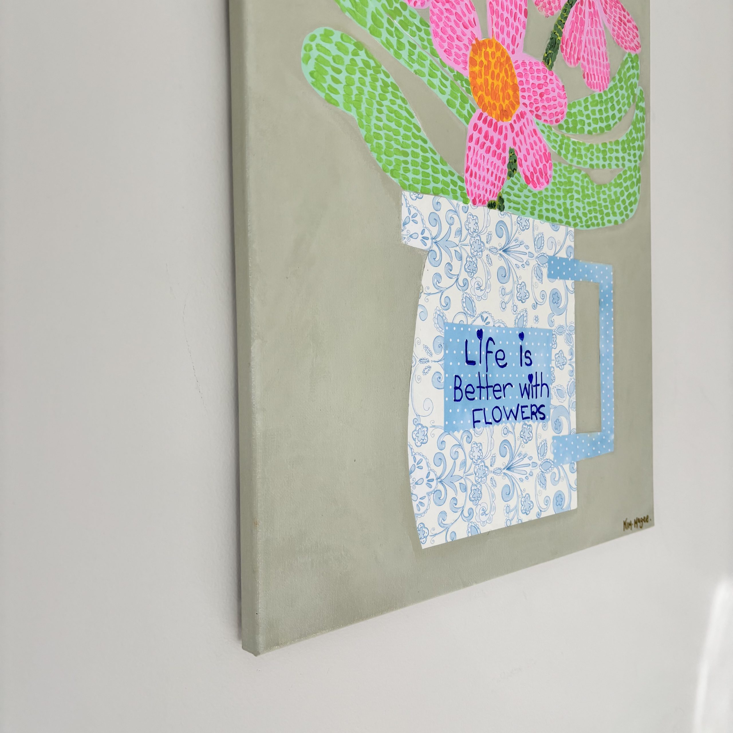 Kim Magee Art Life Is Better With Flowers 4