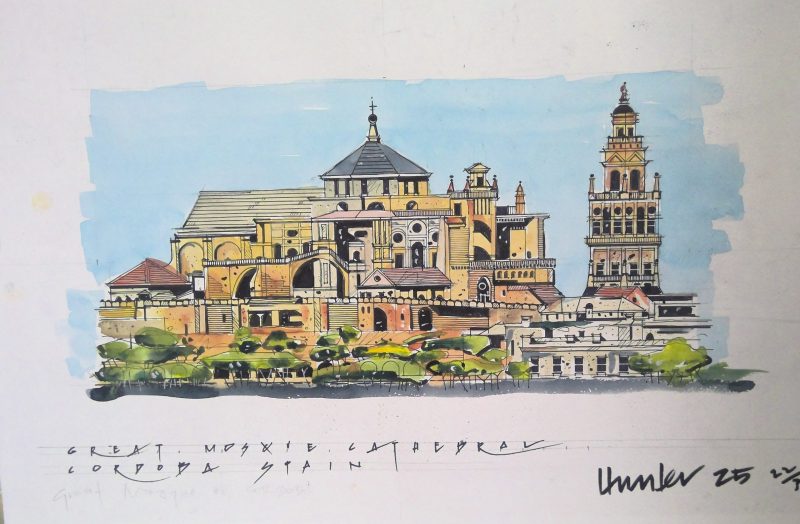 The Great Mosque-Cathedral of Cordoba Spain