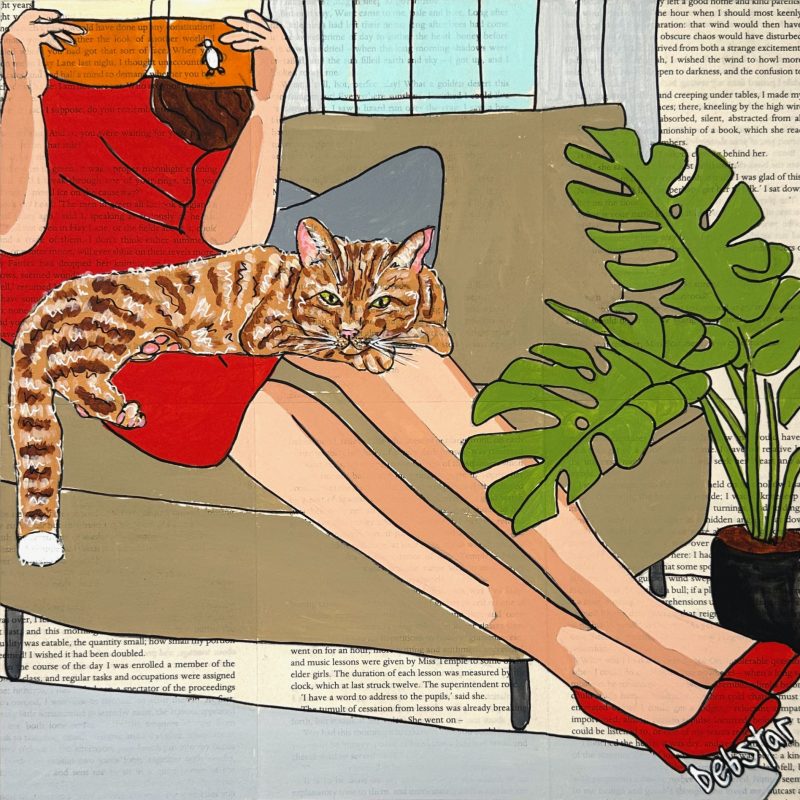 Cat Capers – Lounging