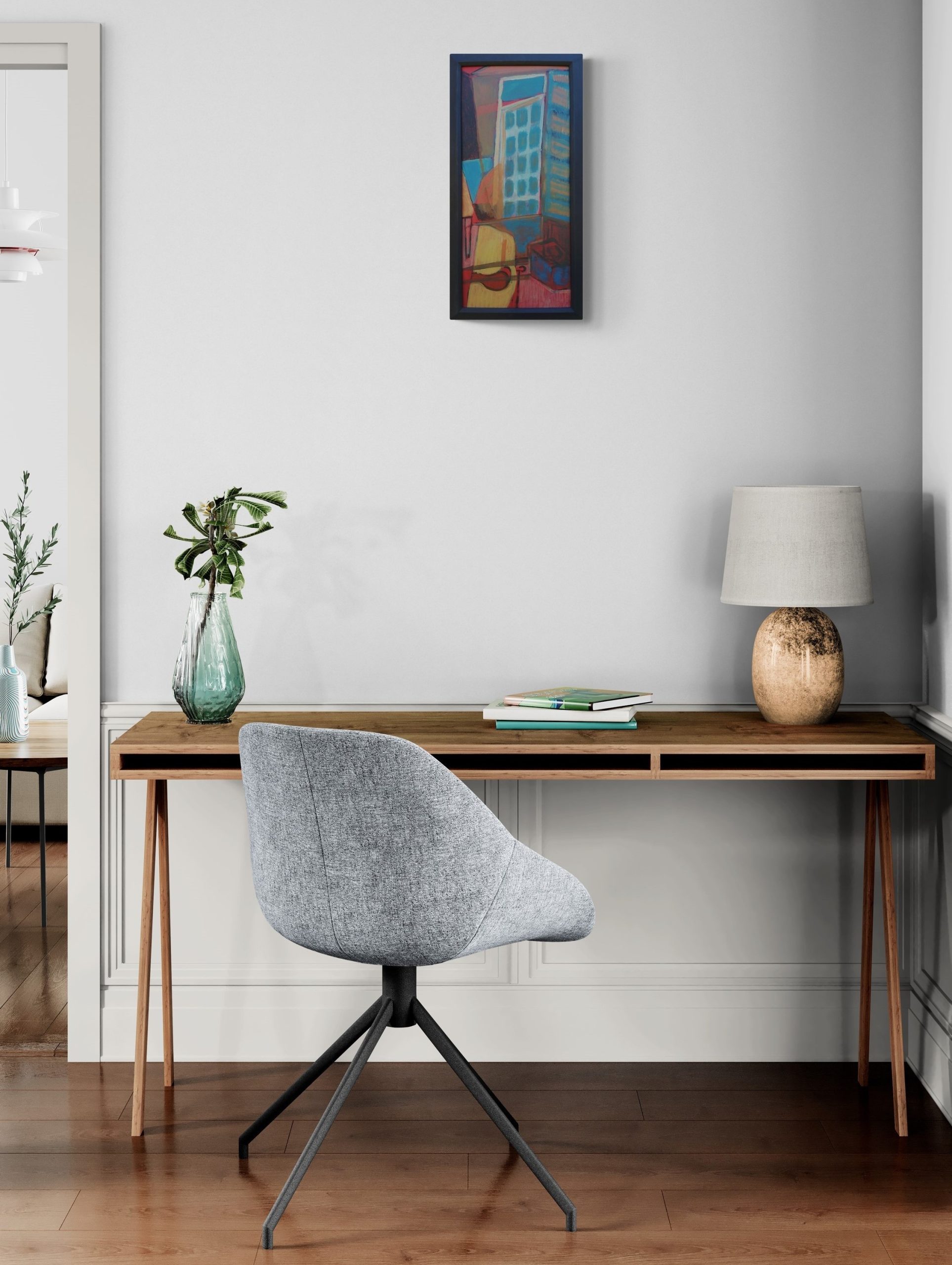 Classic Interior With Writing Desk (2)