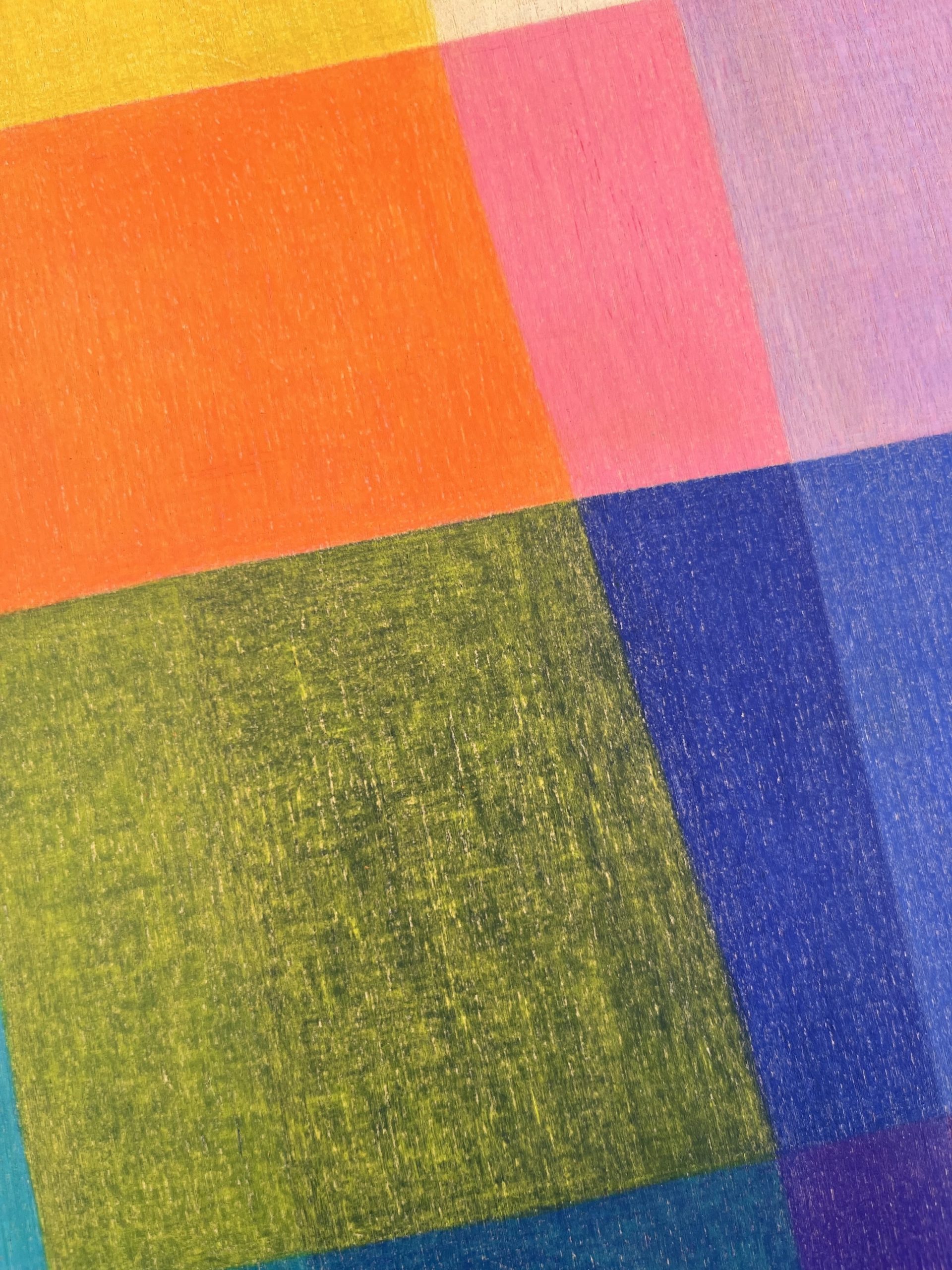 Charlotte De Pace Detail 2 Colourfield I Art Lovers Australia