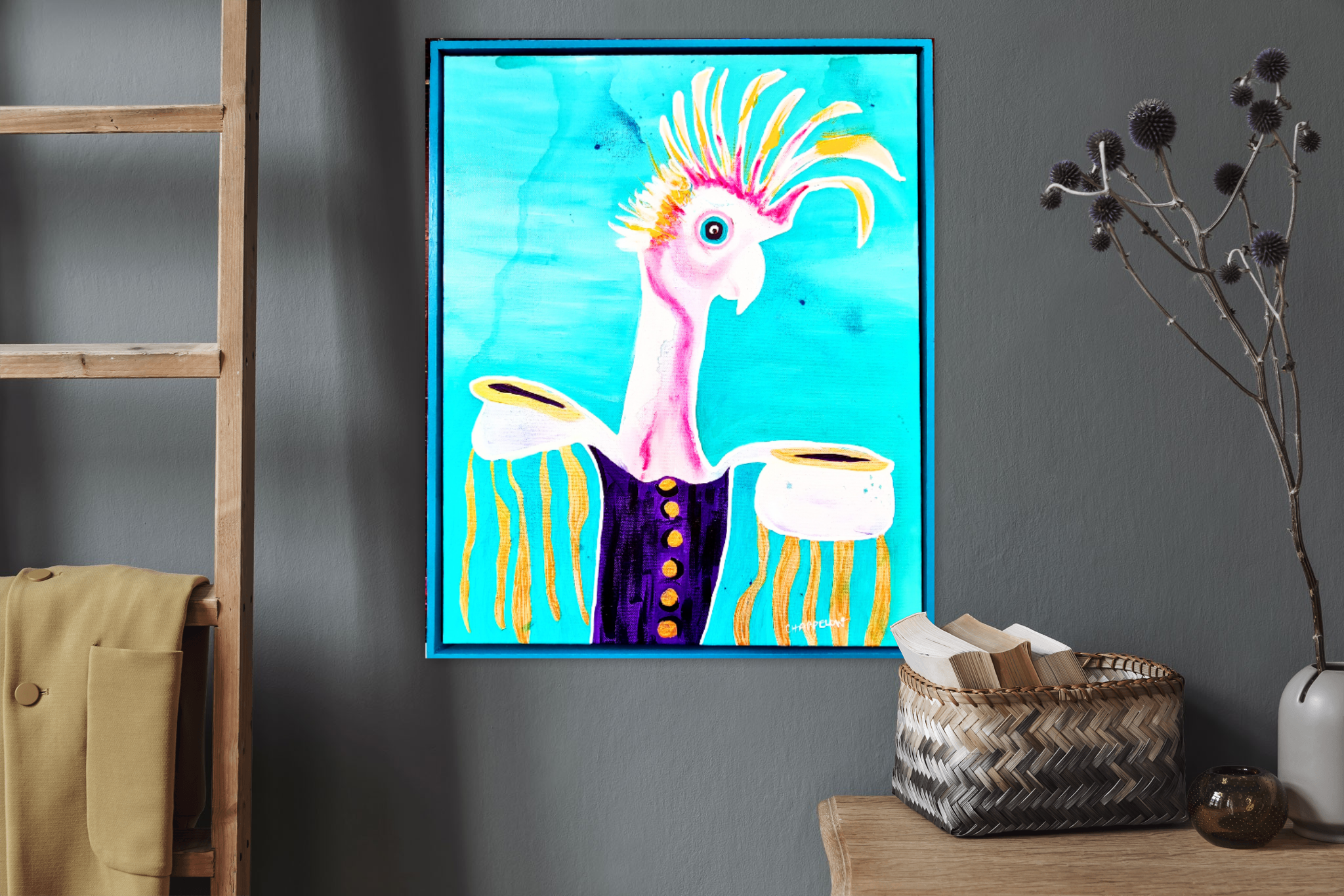 Shoulderpads Make Cocky Cocky Wall2