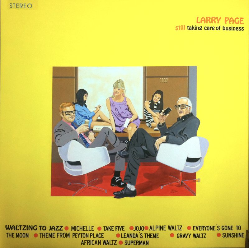 Larry Page Still Taking Care Of Business