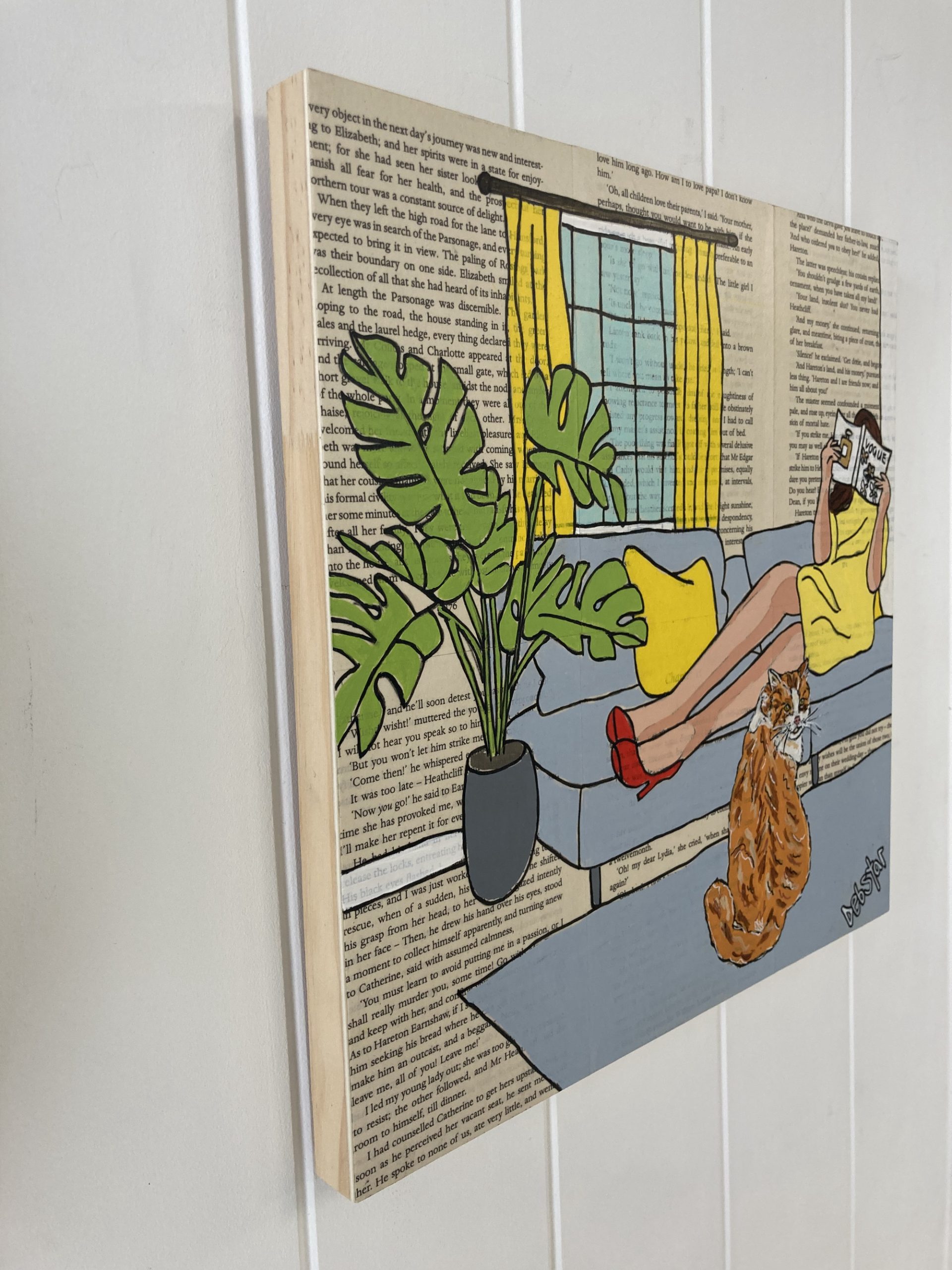 Deborah Lang Debstar Cat Capers Lounging 3