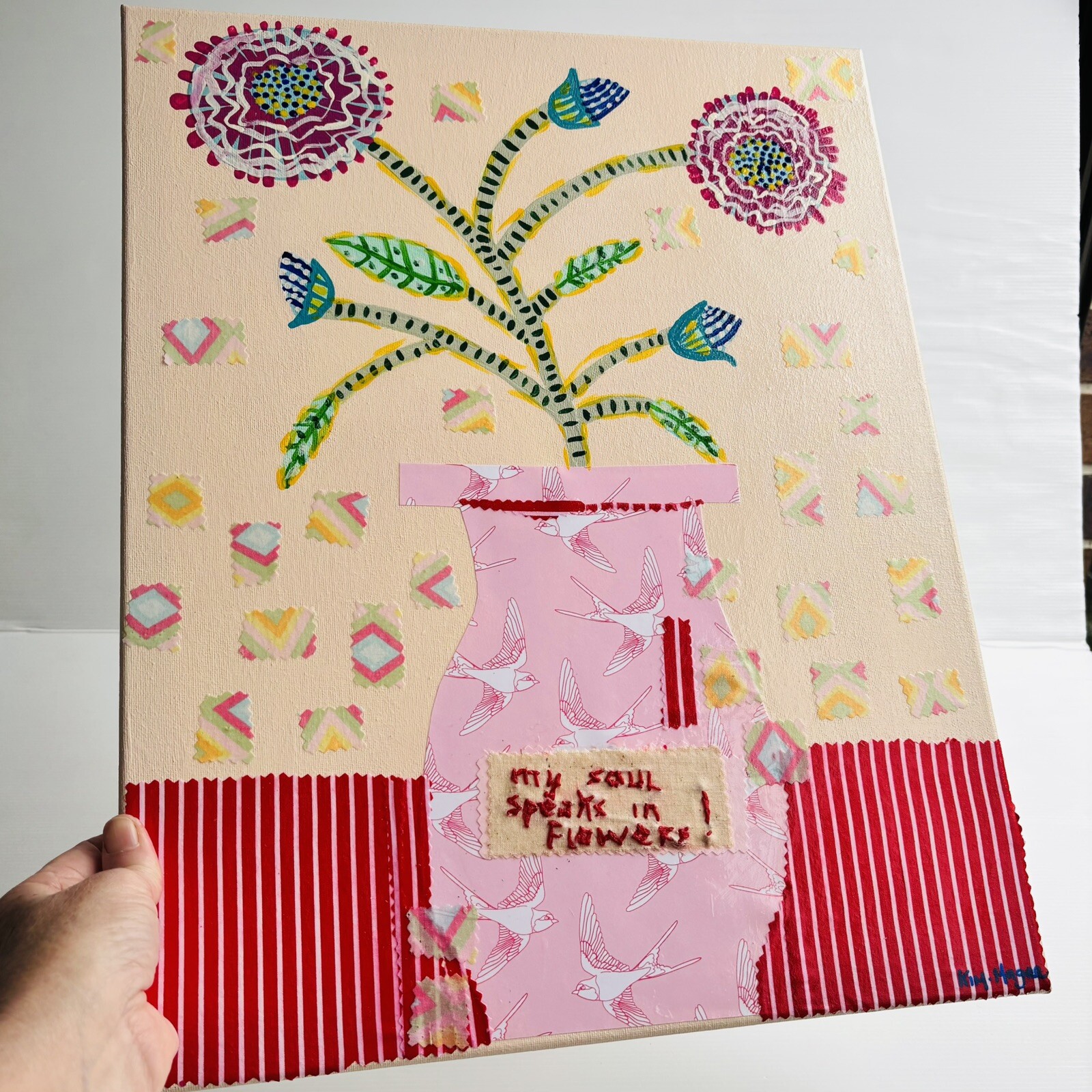 Kim Magee Art My Soul Speaks In Flowers (4)