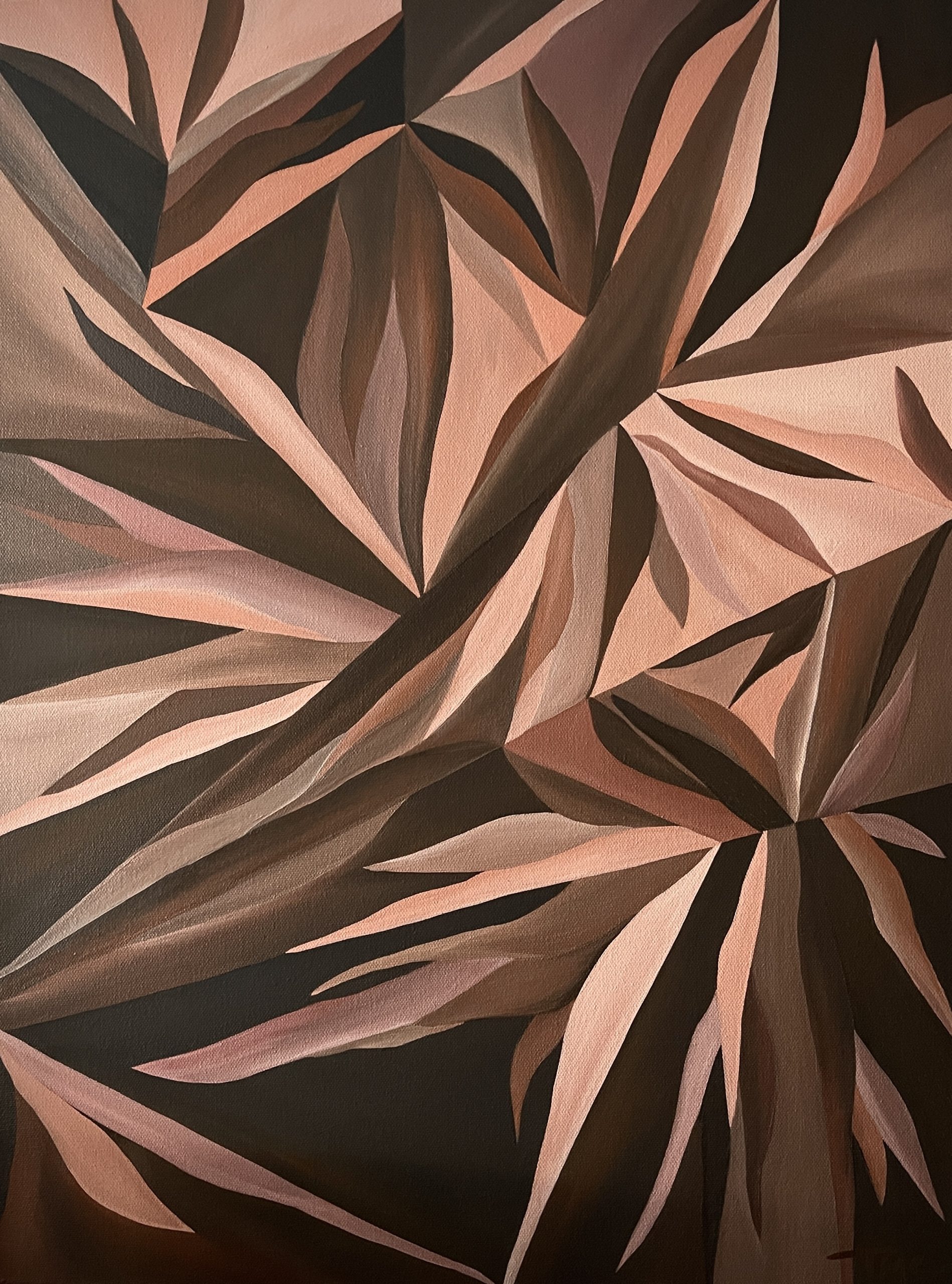 Cunniffe Tara Directional Perspectives Oil On Canvas H61cm X W43cm