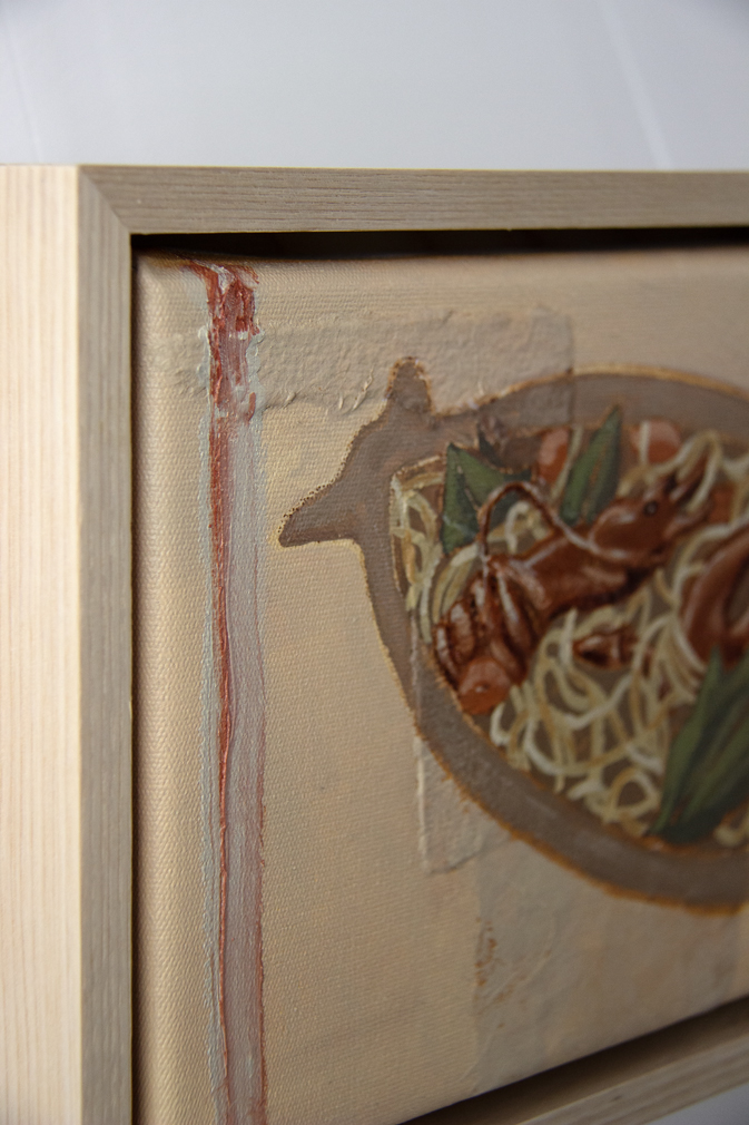 Lobster Linguine Painting Marissa Lico