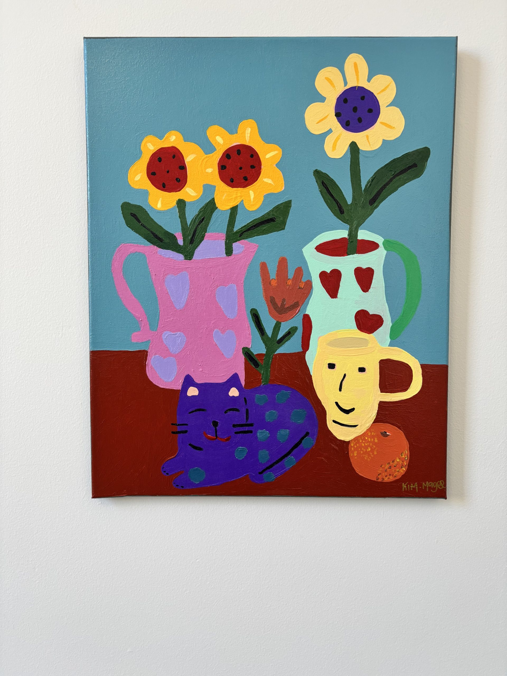 Kim Magee Art Sunflower Serenade 2