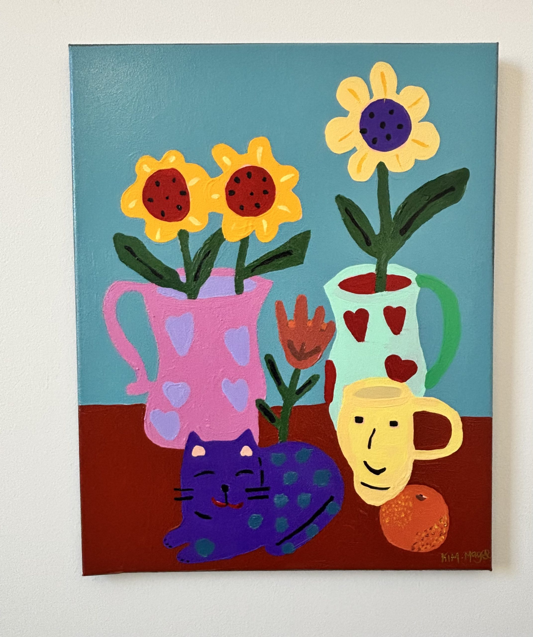 Kim Magee Art Sunflower Serenade 3