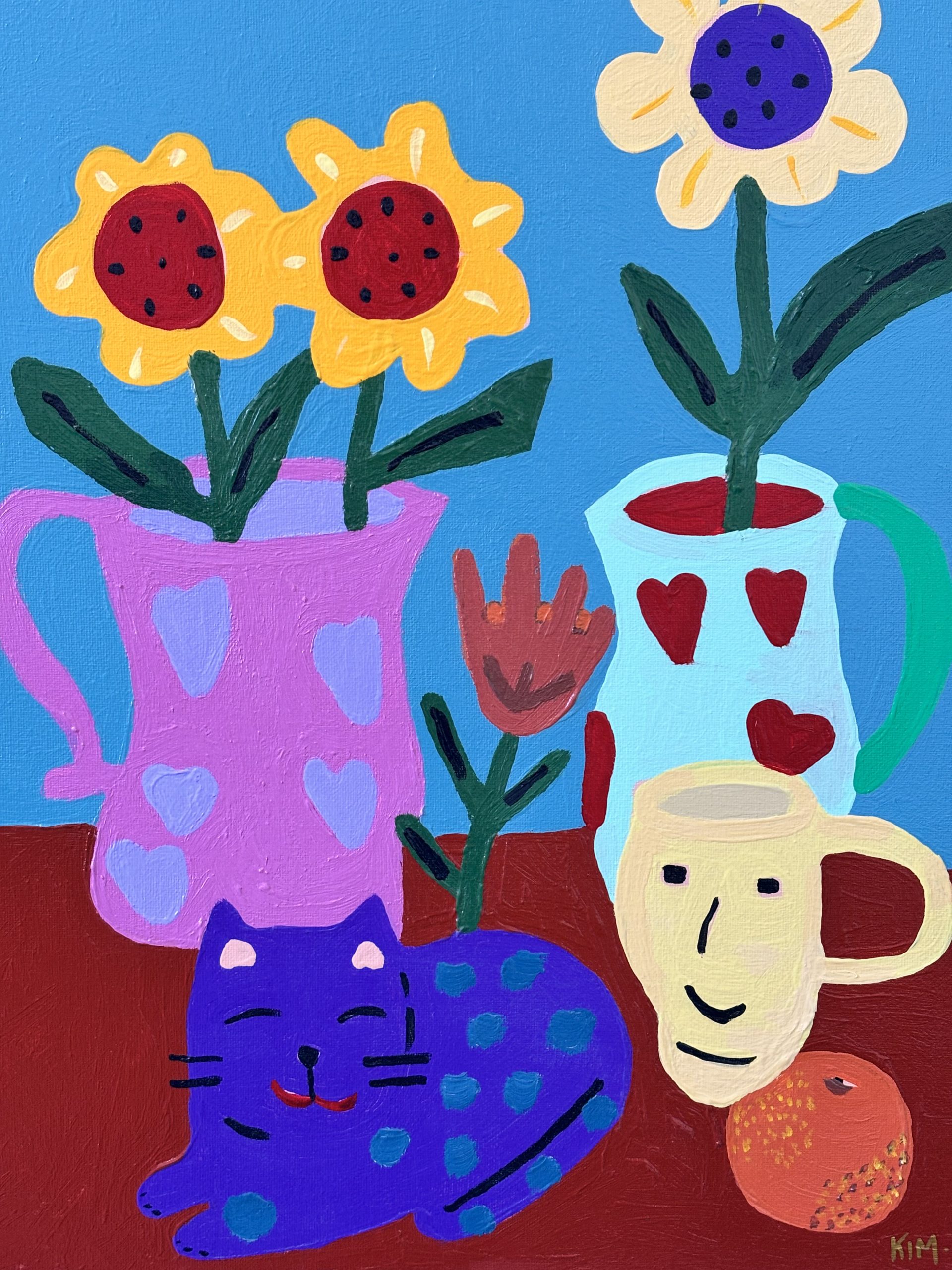 Kim Magee Art Sunflower Serenade 6