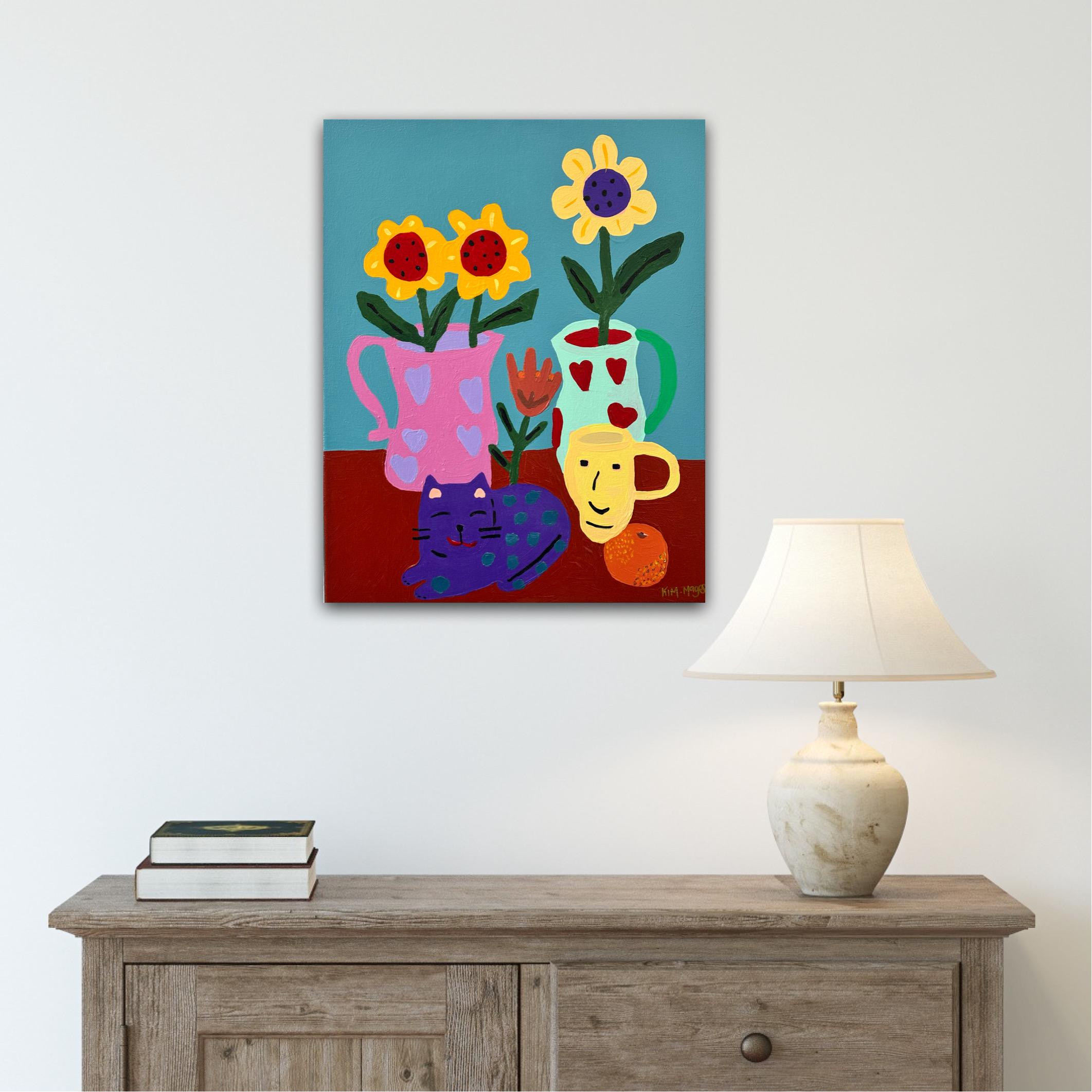 Kim Magee Art Sunflower Serenade 8