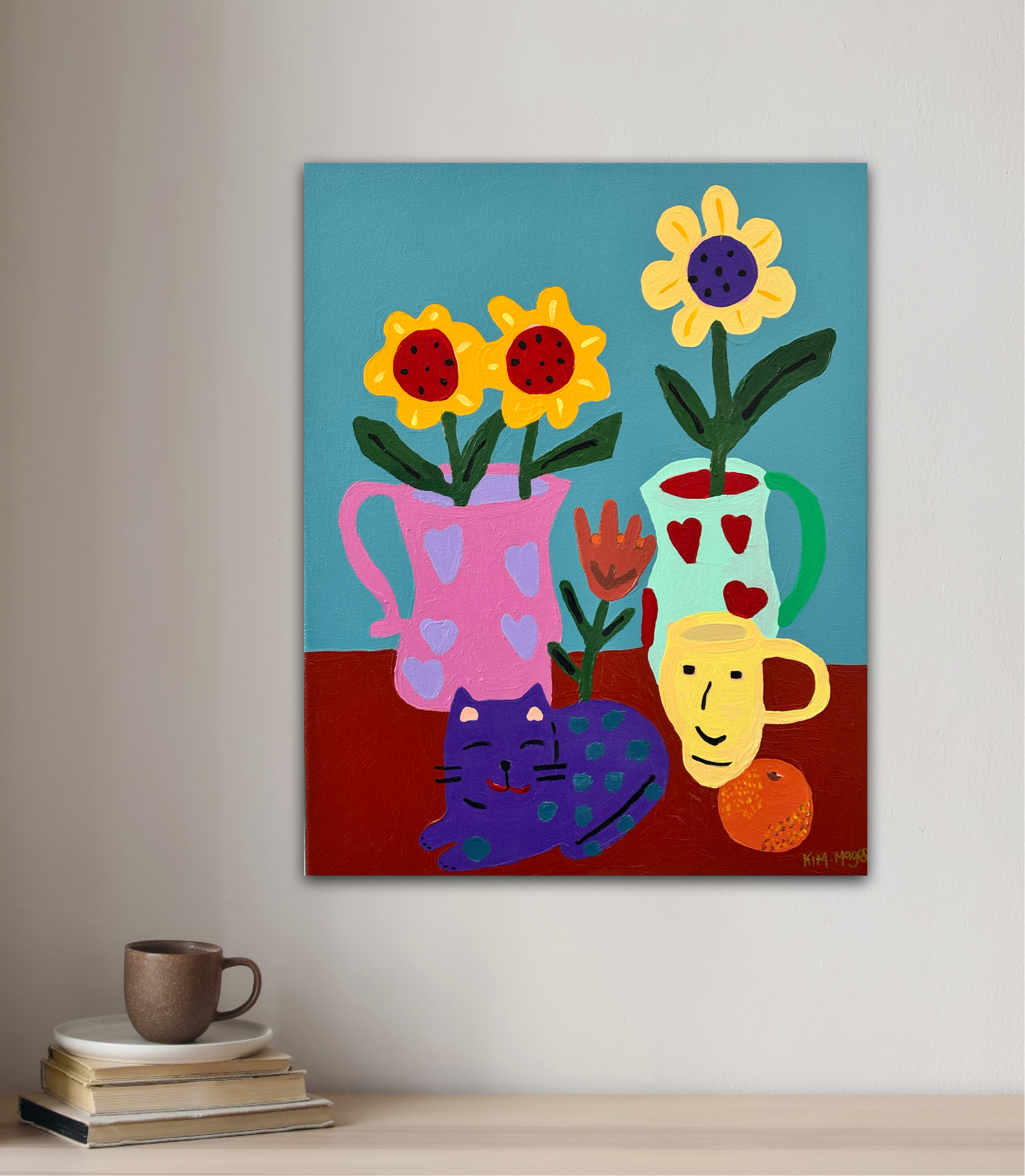 Kim Magee Art Sunflower Serenade 9