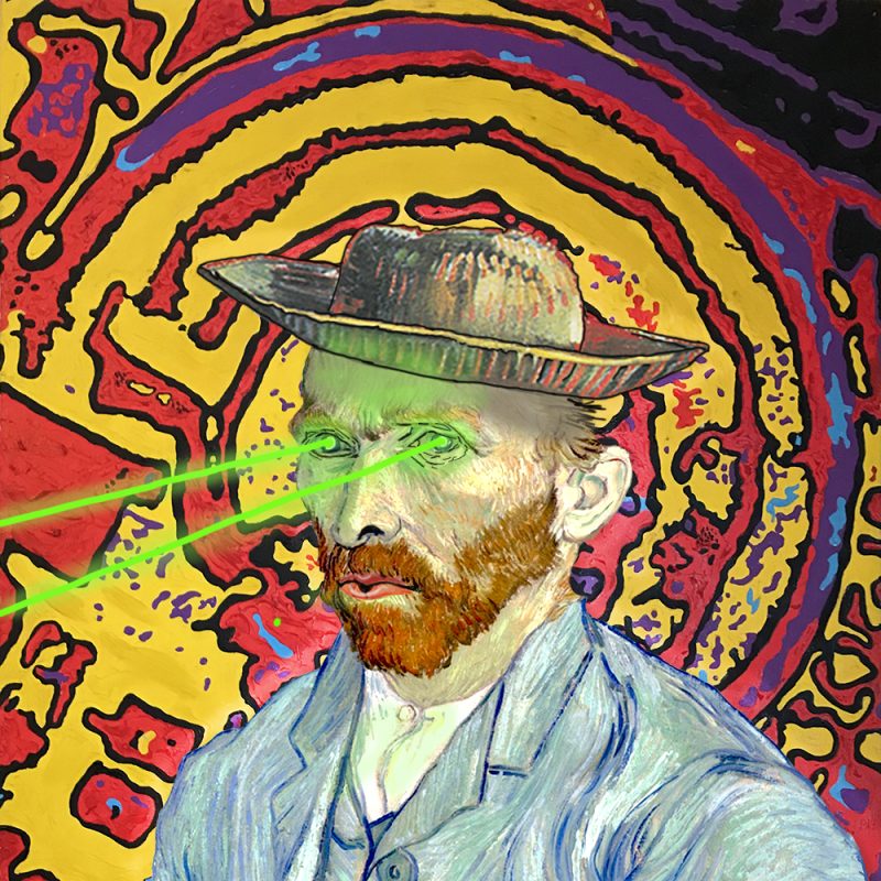 Laser Eyed Vinnie – Ltd Ed Print