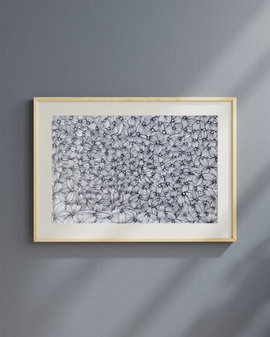 Aesthetic Mid Century Modern Living Room Photography Wall Art Frame Mockup Instagram Post Portrait Copy