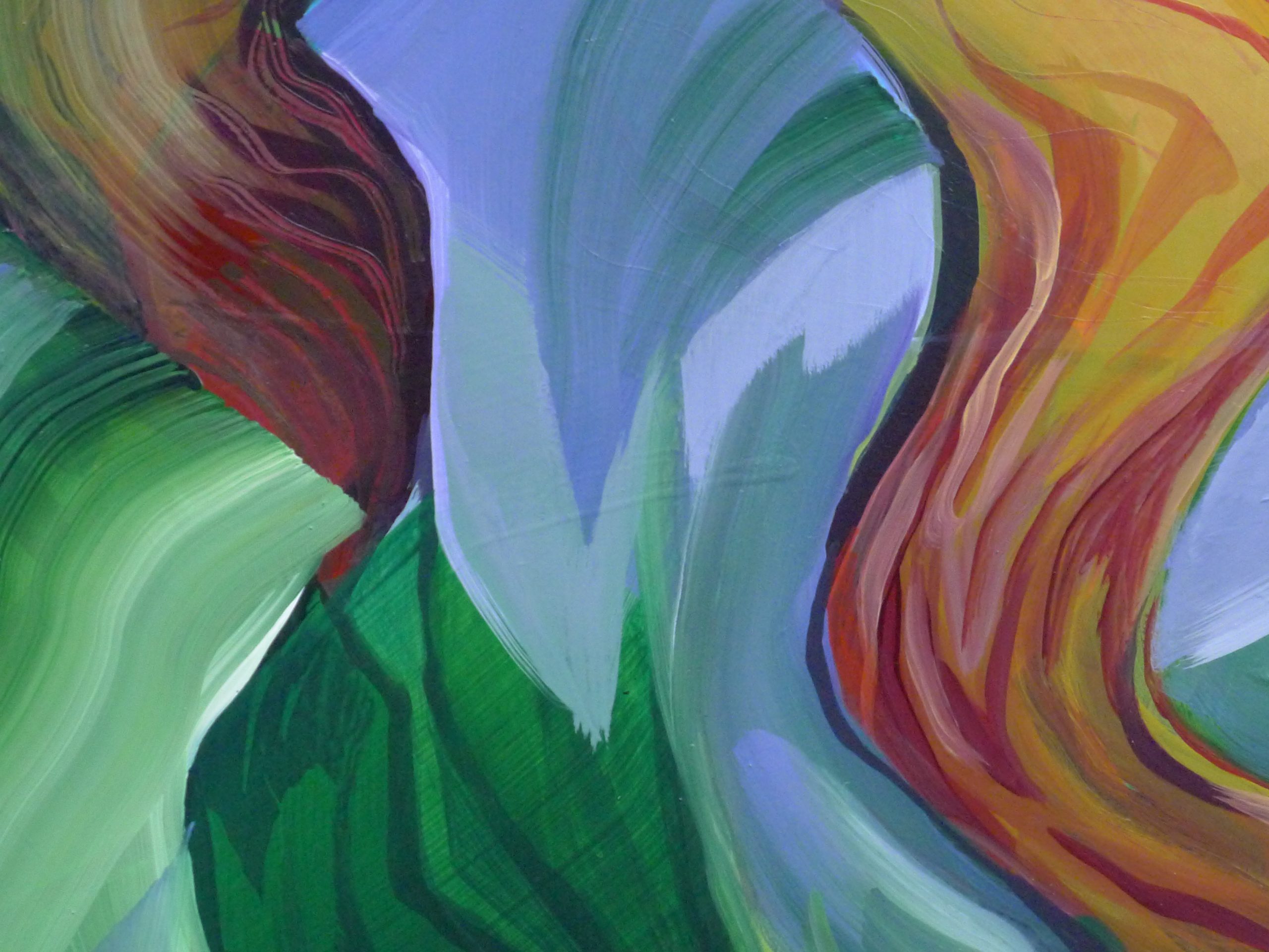 The Kiss Of Time 9.5'25 90x122cm (detail2)