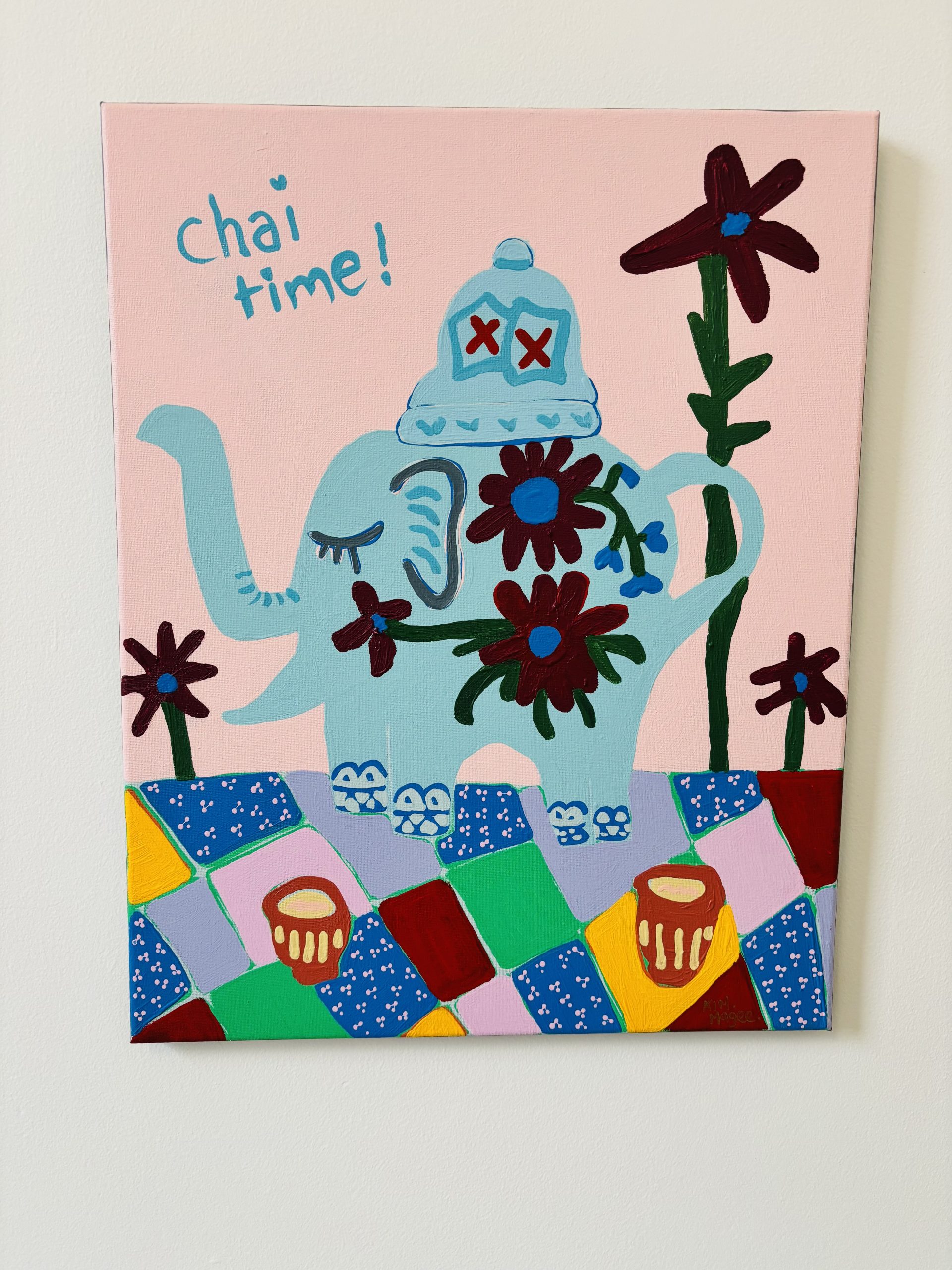 Kim Magee Art Chai Time 1