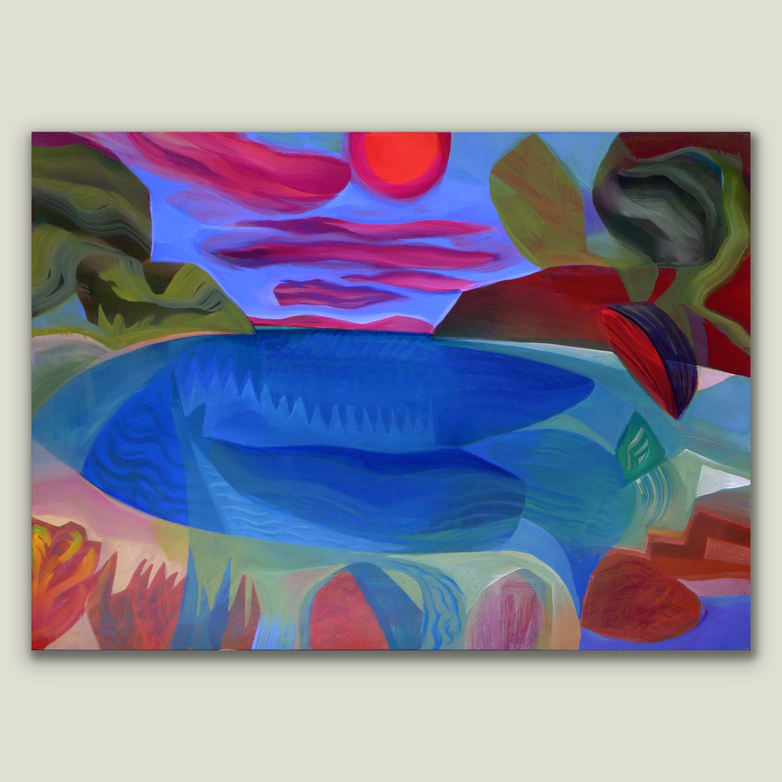 'first Day Of The Christian Sun' 6.4'25 122x92cm Sq