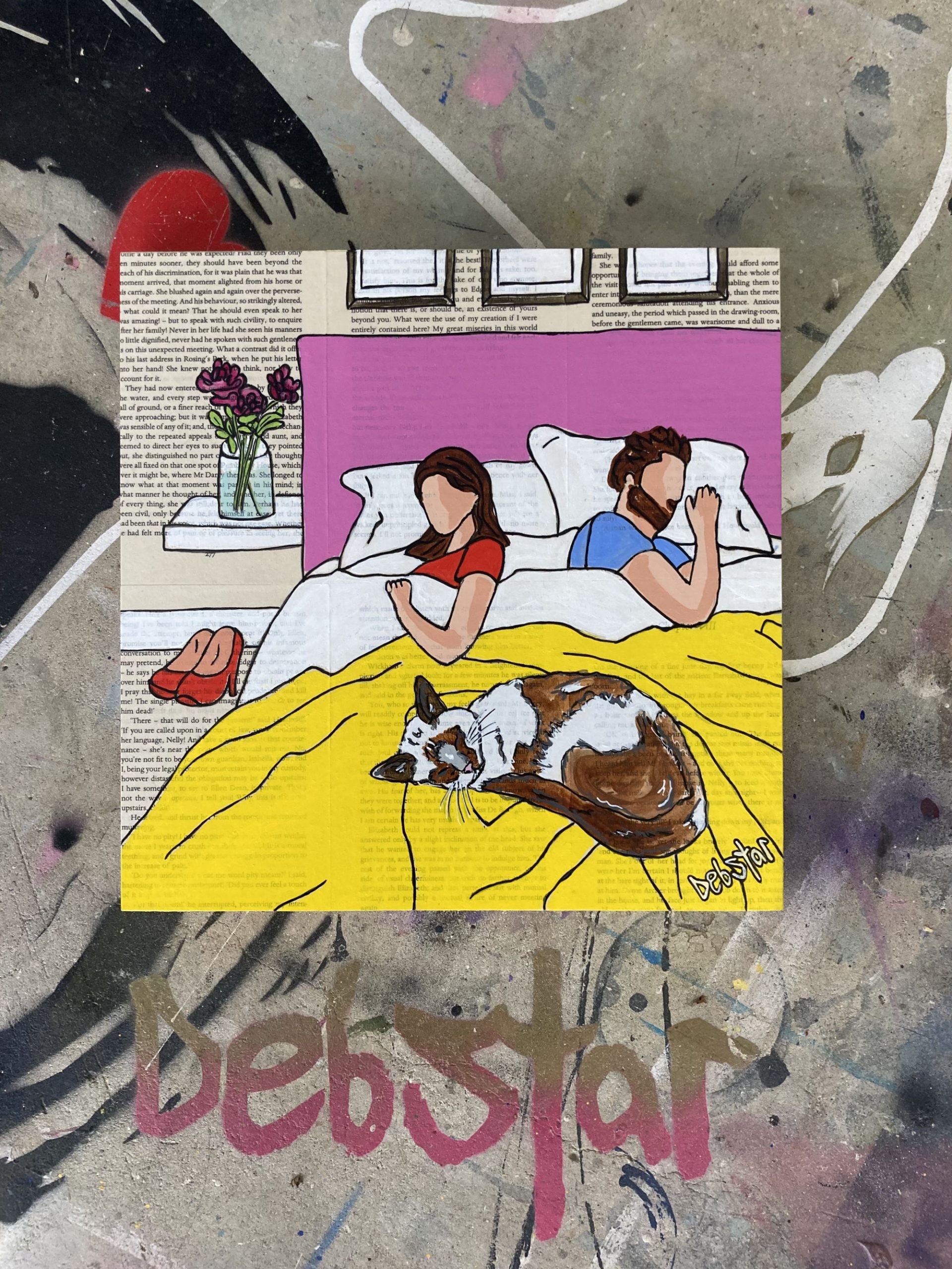 Deborah Lang Debstar Cat Capers Bedtime 4