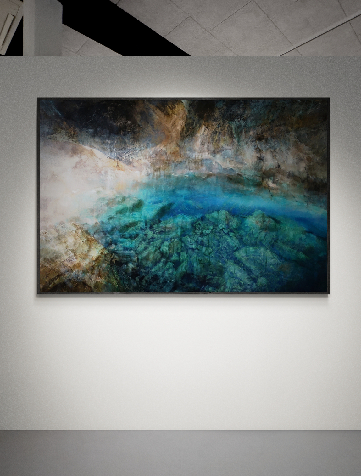 Canvy Sea Blue Art Gallery Wall 4