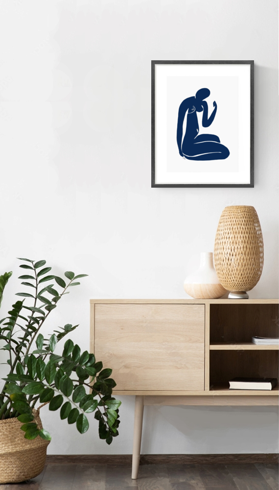 Blue Nude Selfie 1.1 Scandi