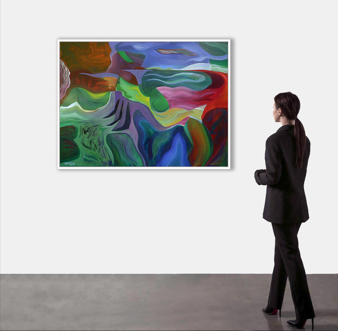 'first Contact' Gallery View Woman