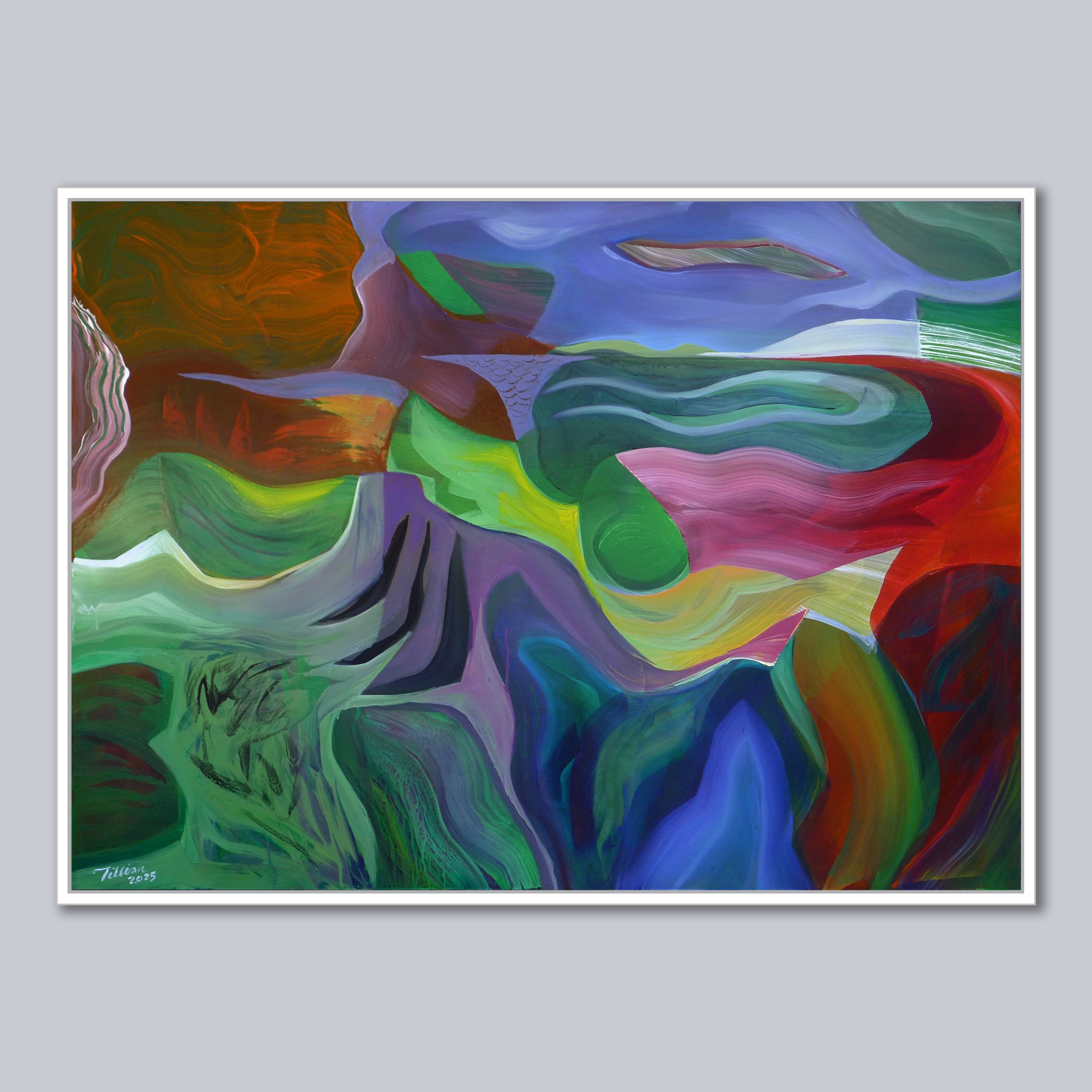 'first Contact' White Box Frame @